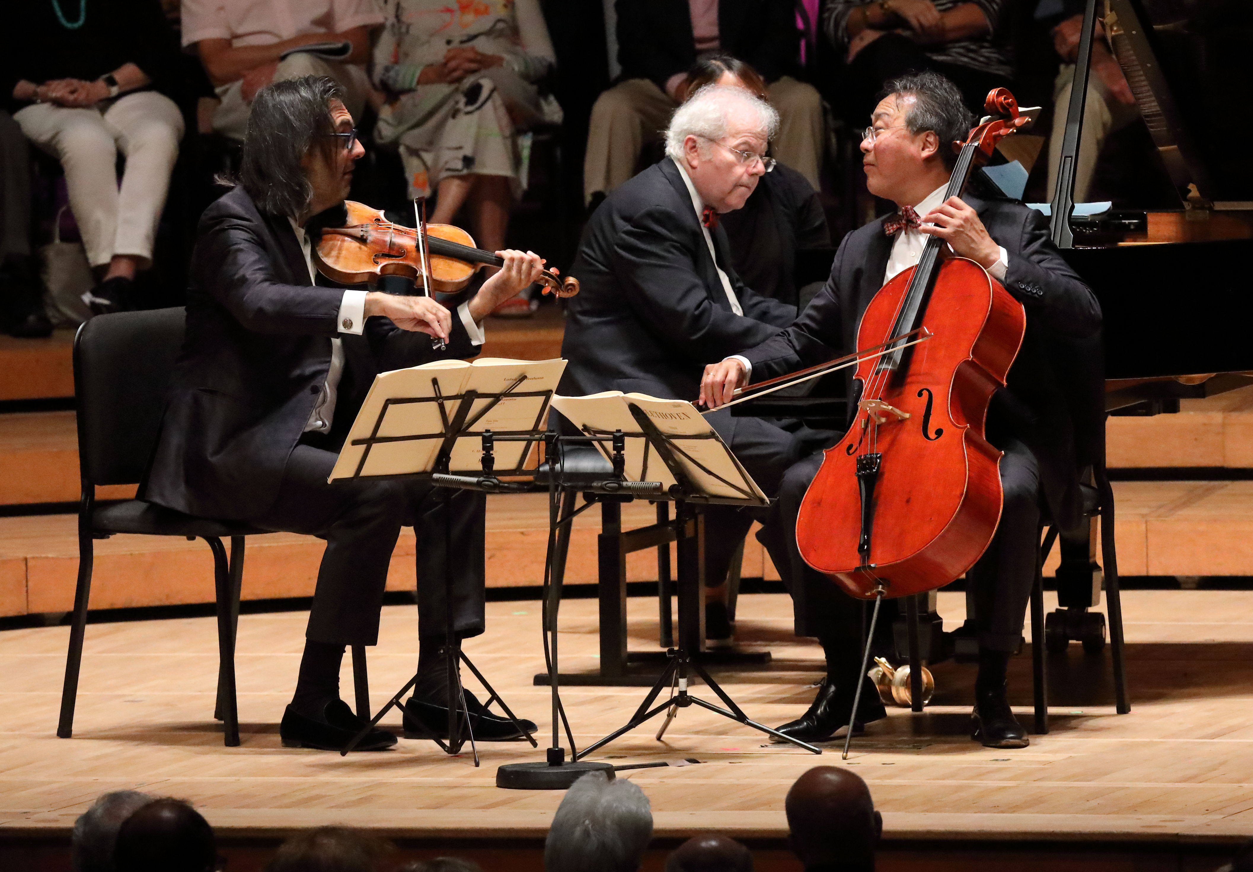 YoYo Ma, Emanuel Ax, Leonidas Kavakos at Tanglewood