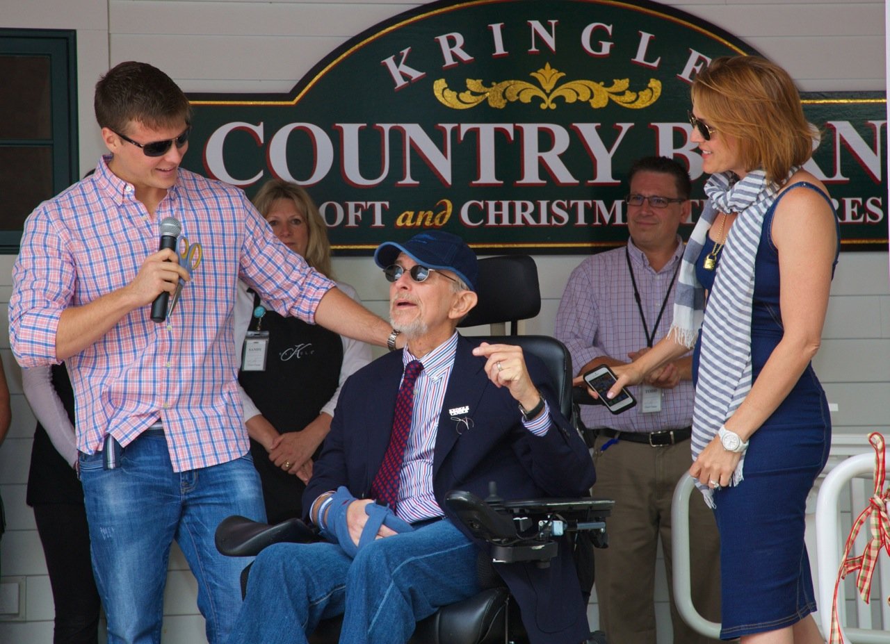 Michael J. Kittredge II, founder of Yankee Candle, over the years