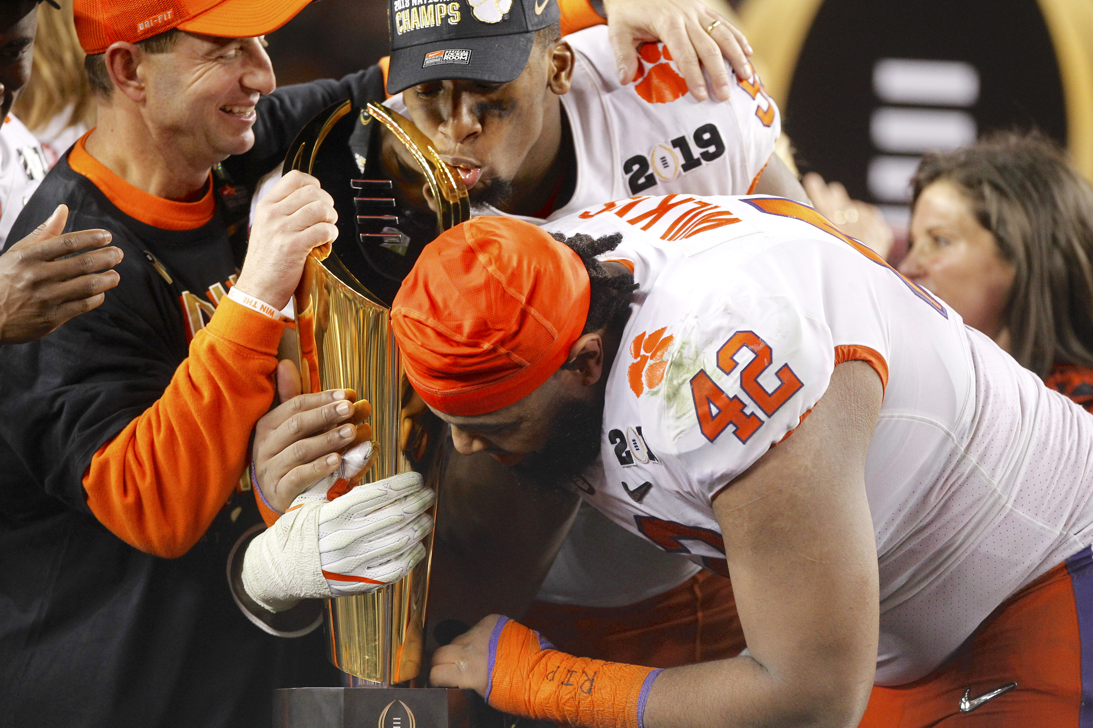 Alabama vs. Clemson in 2019 College Football Playoff title game ...