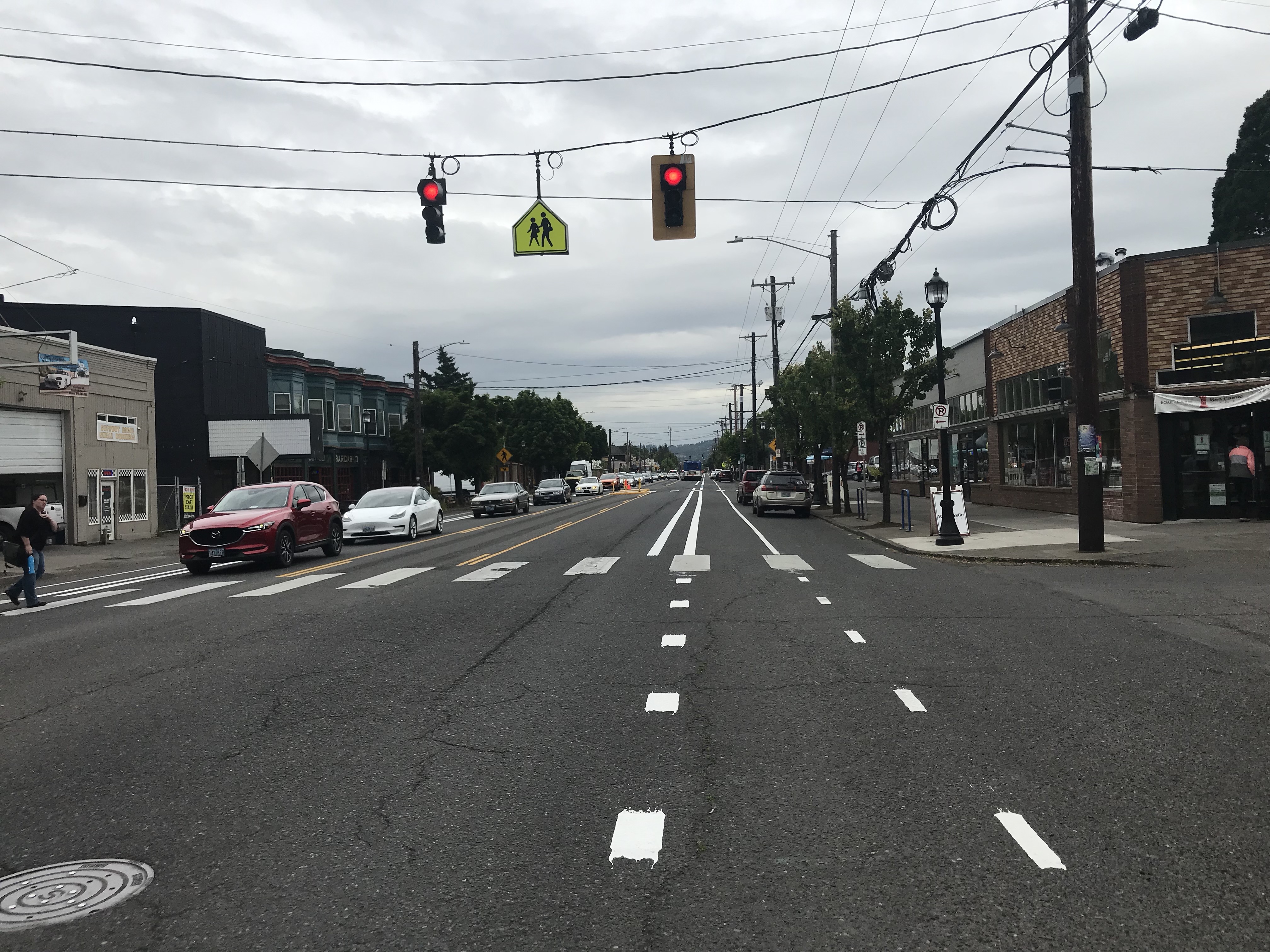 Foster Road gets bike lanes - oregonlive.com
