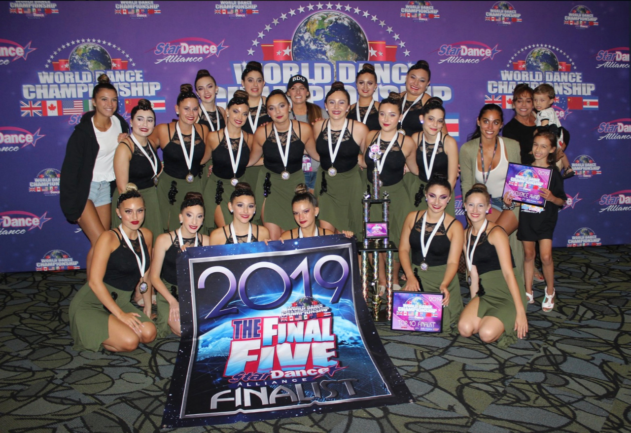 Brandy's Dance Unique dancers take Top 5 in World Championships