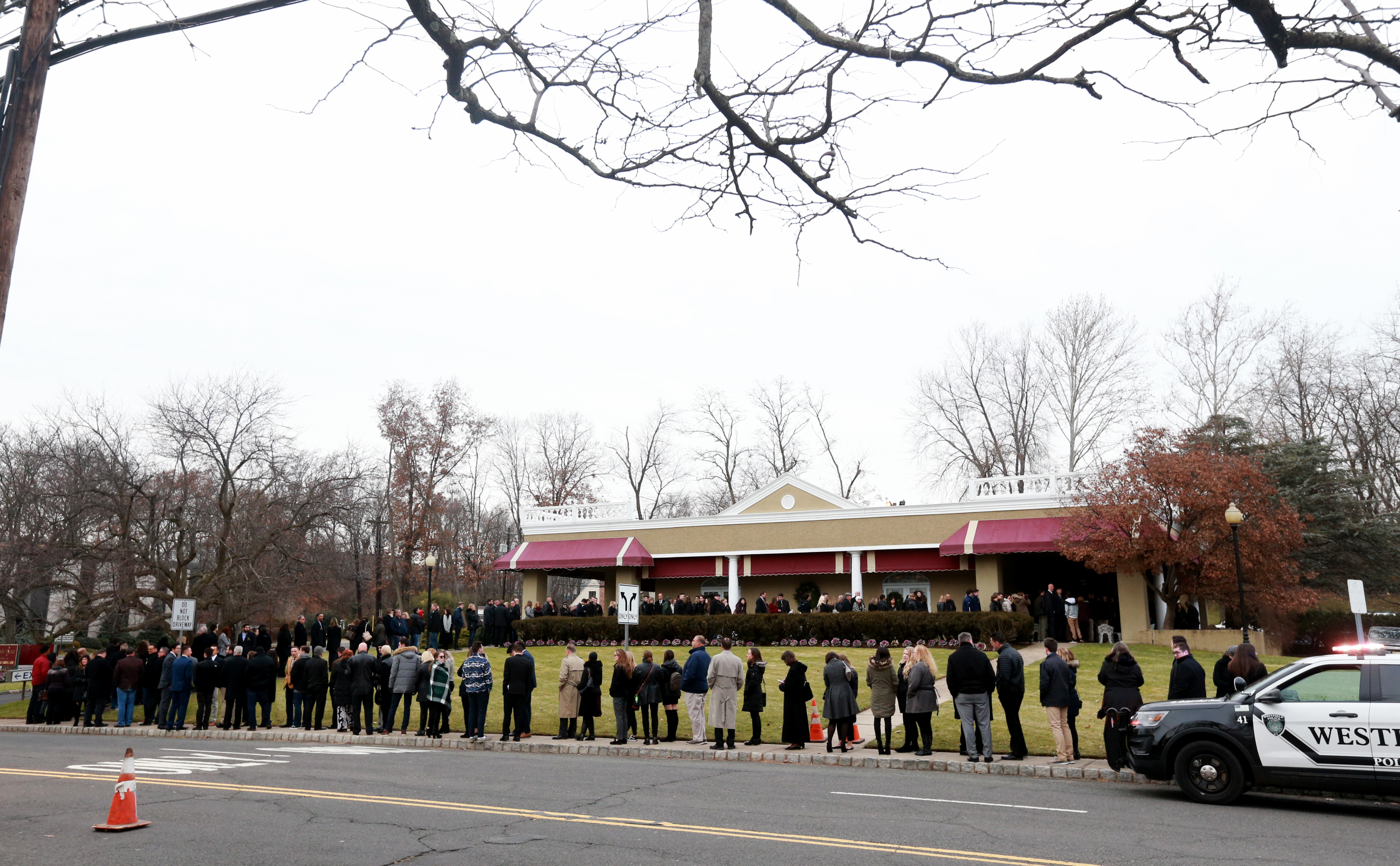 Hundreds line up in cold to say final goodbye to college student - nj.com