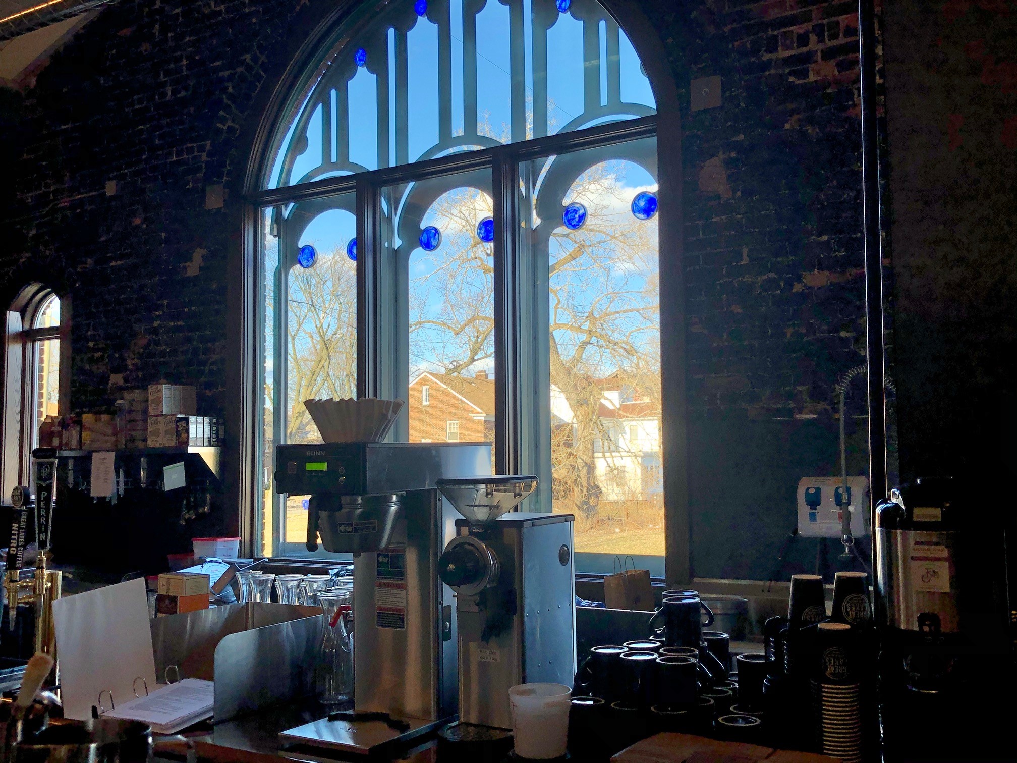 The Congregation coffee shop in Detroit