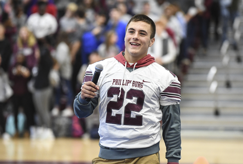 Stateliners' pep rally for 2019 Thanksgiving game against Easton
