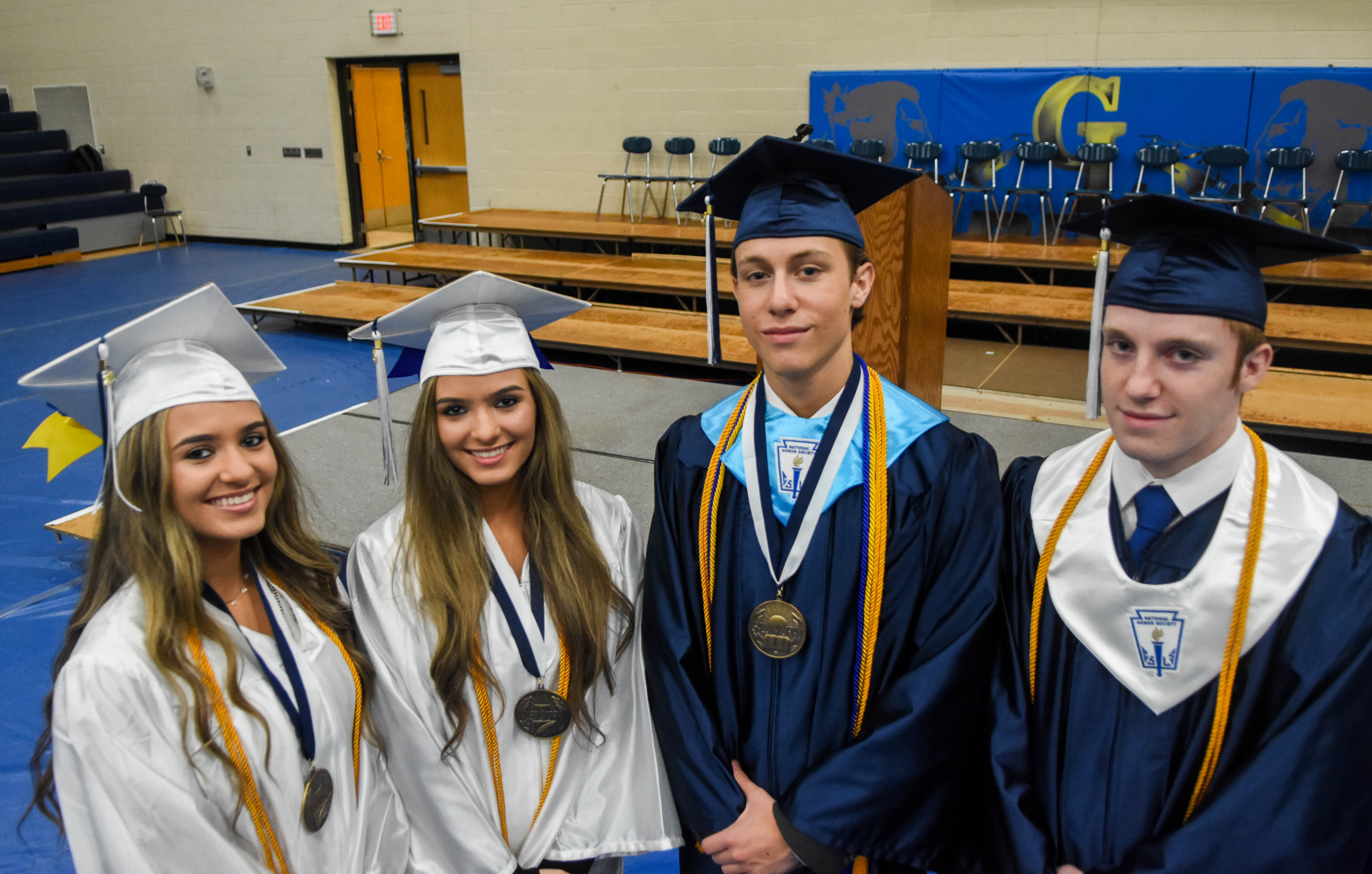 Two sets of twins graduate with honors from Grass Lake High School ...