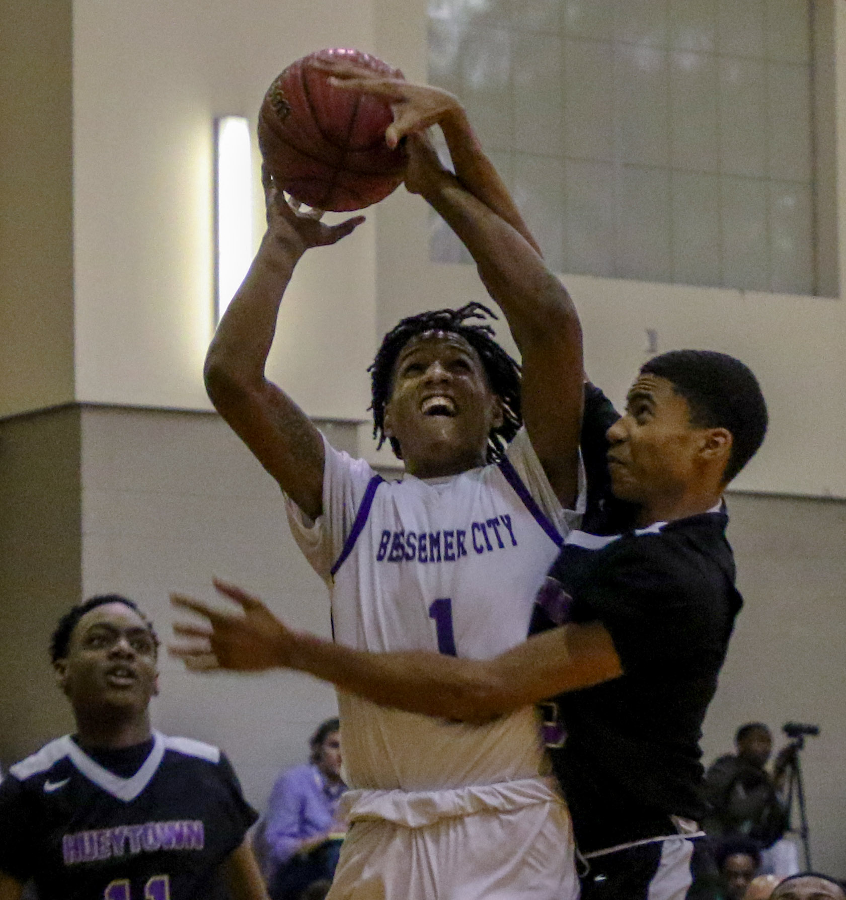 Hueytown vs. Bessemer City boys basketball