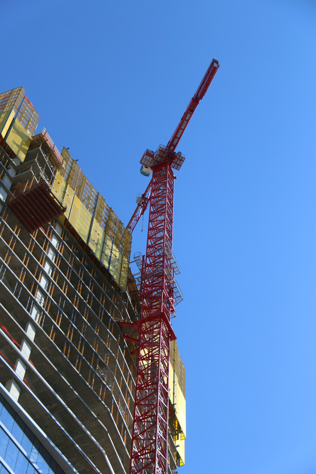 Parking garage collapse in downtown Cleveland