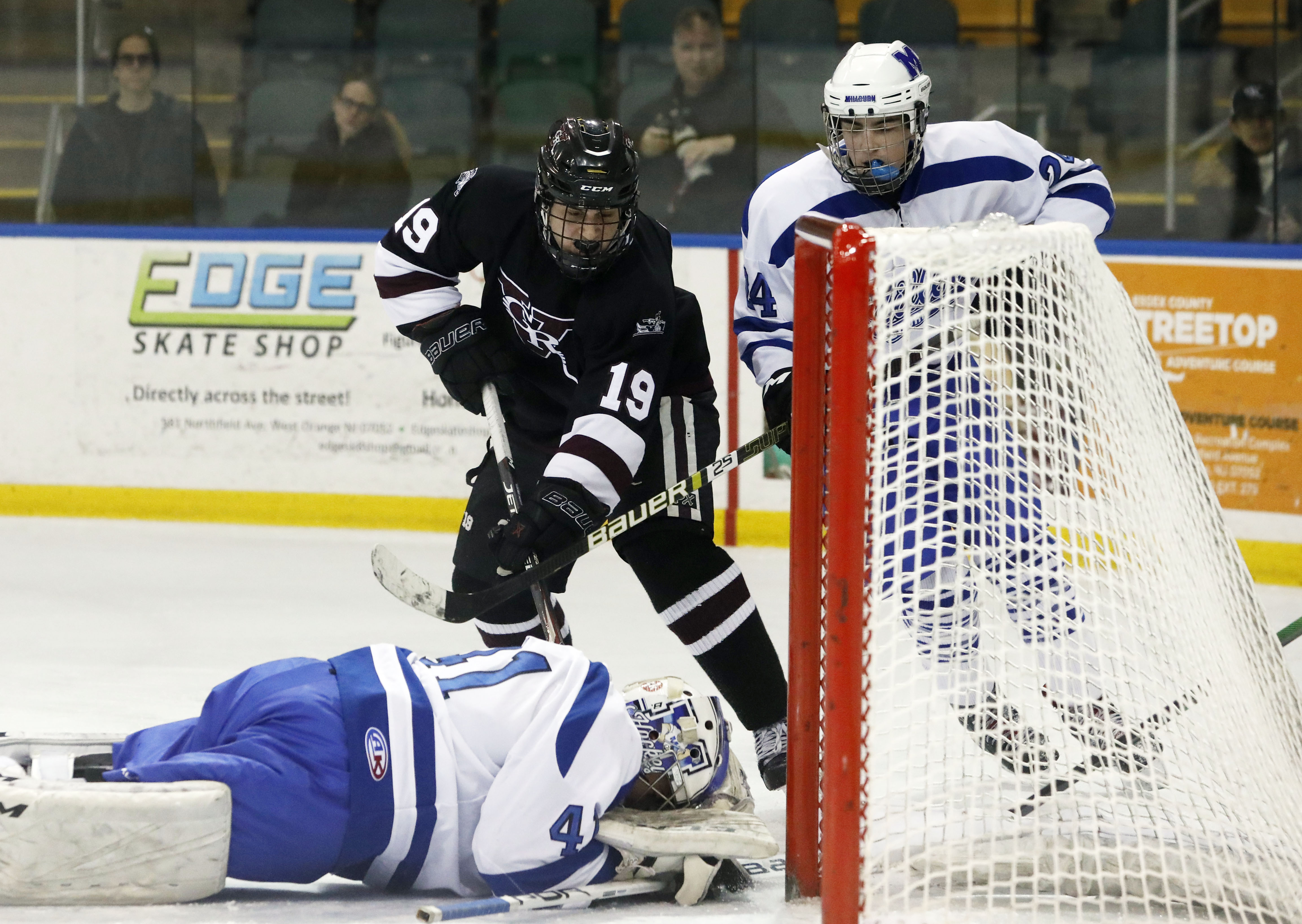 Boys Ice Hockey VeronaGlen Ridge defeat Millburn