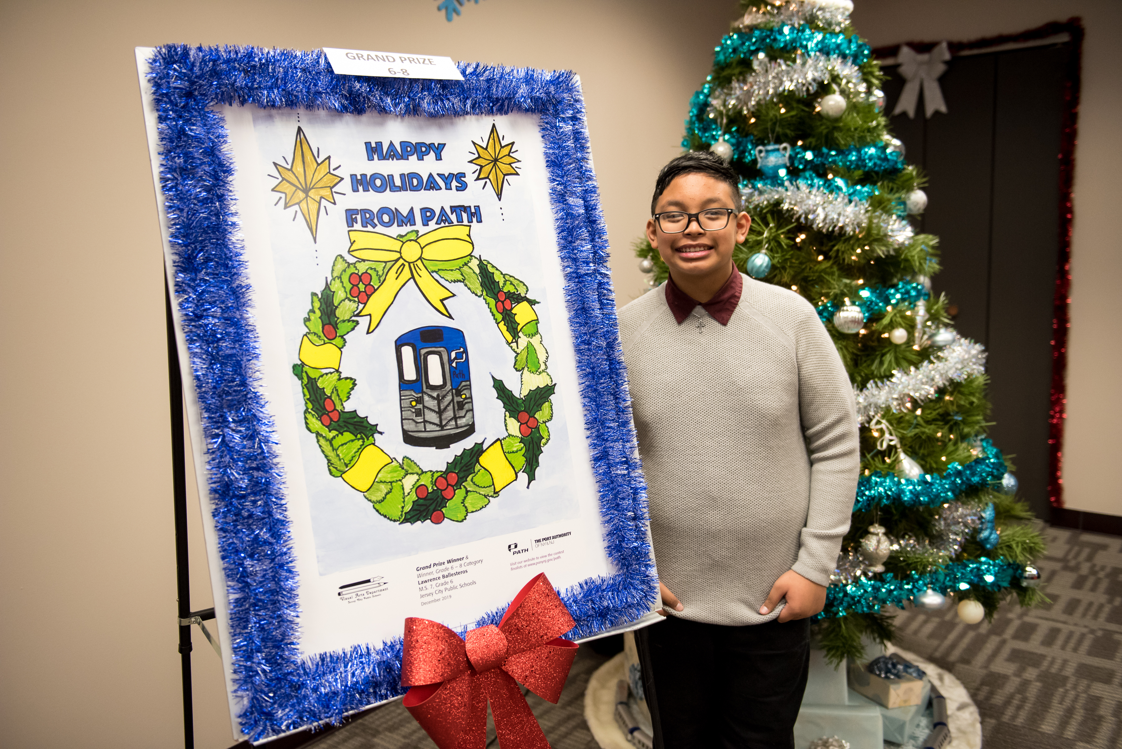 30th annual PATH Holiday Poster contest winners - nj.com