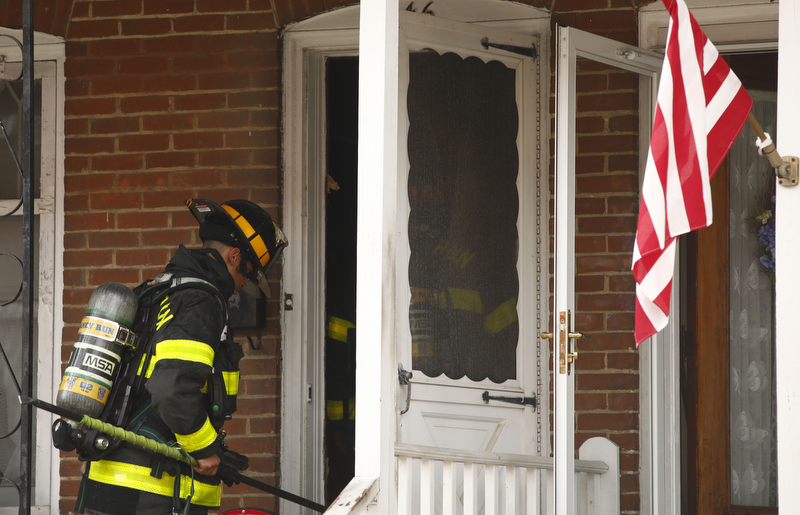 Structure fire in Hellertown