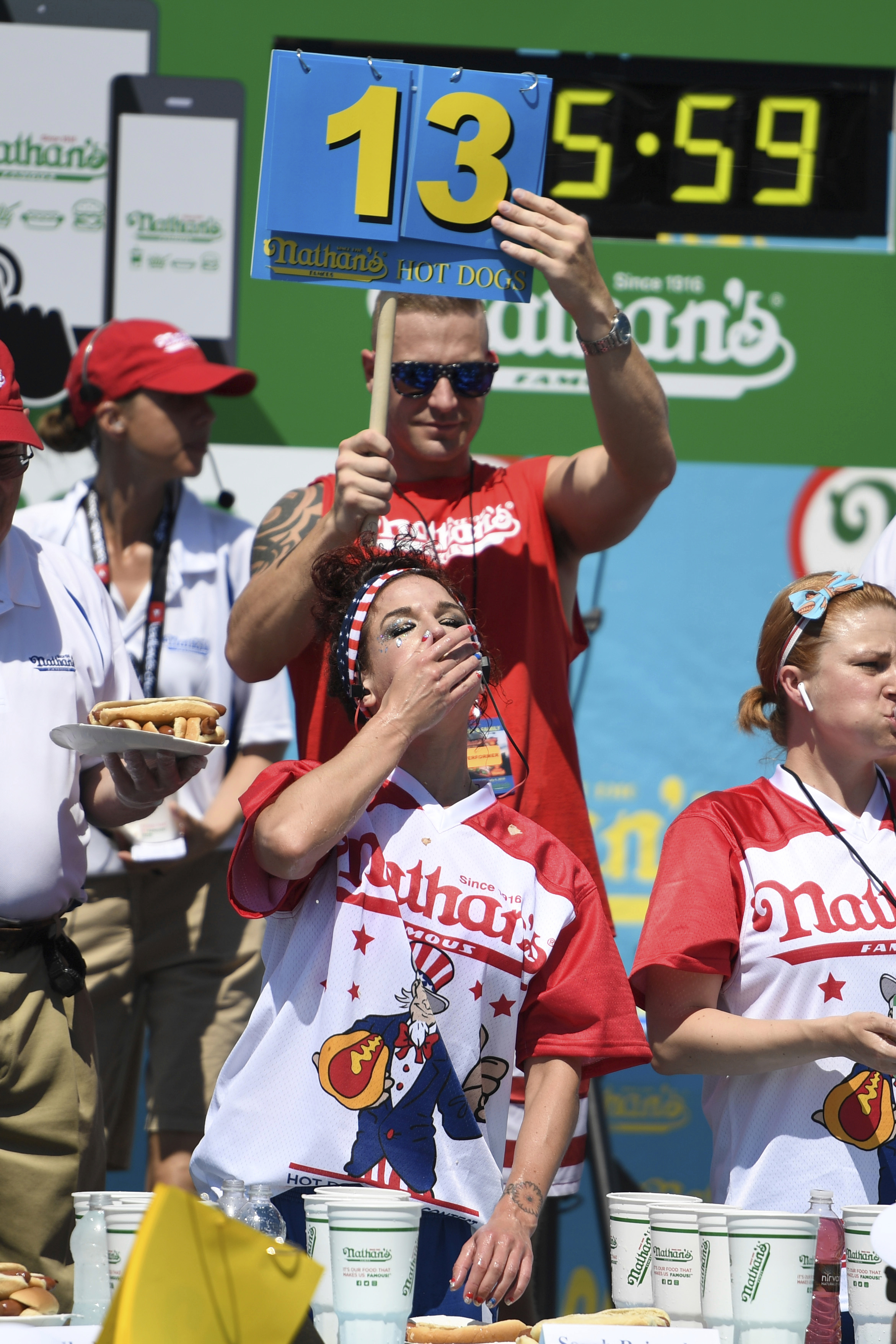 nathan's hot dog hats for sale