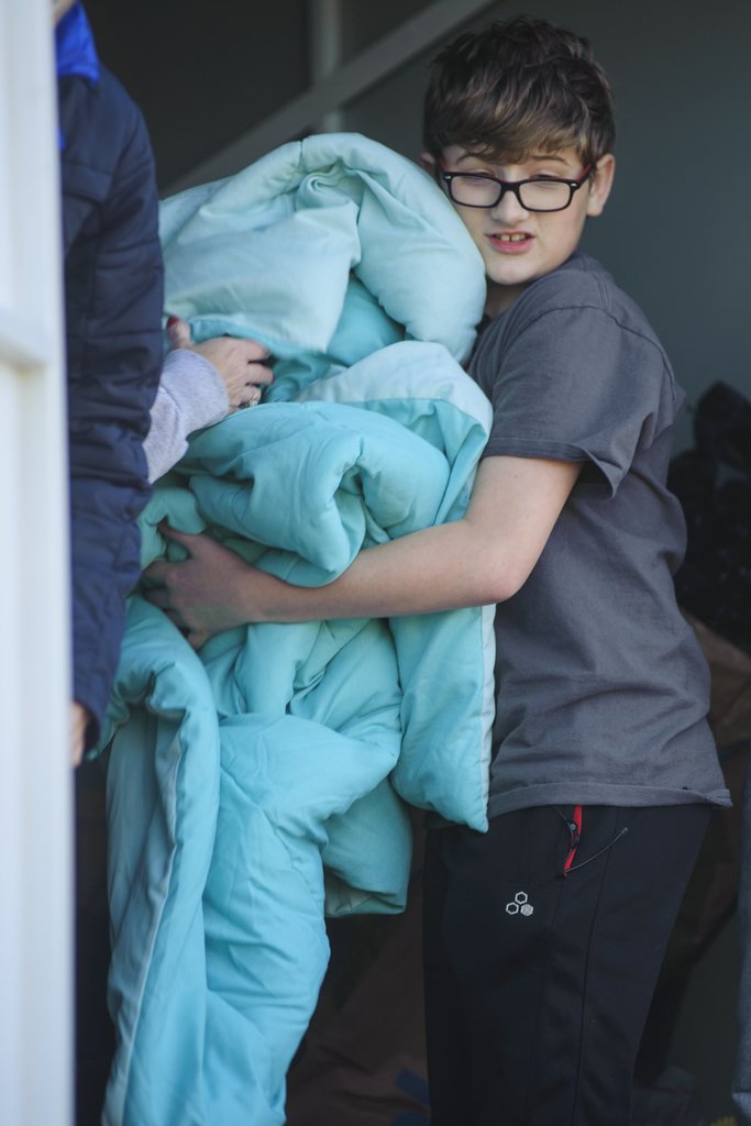 Local teen again collecting blankets for those in need