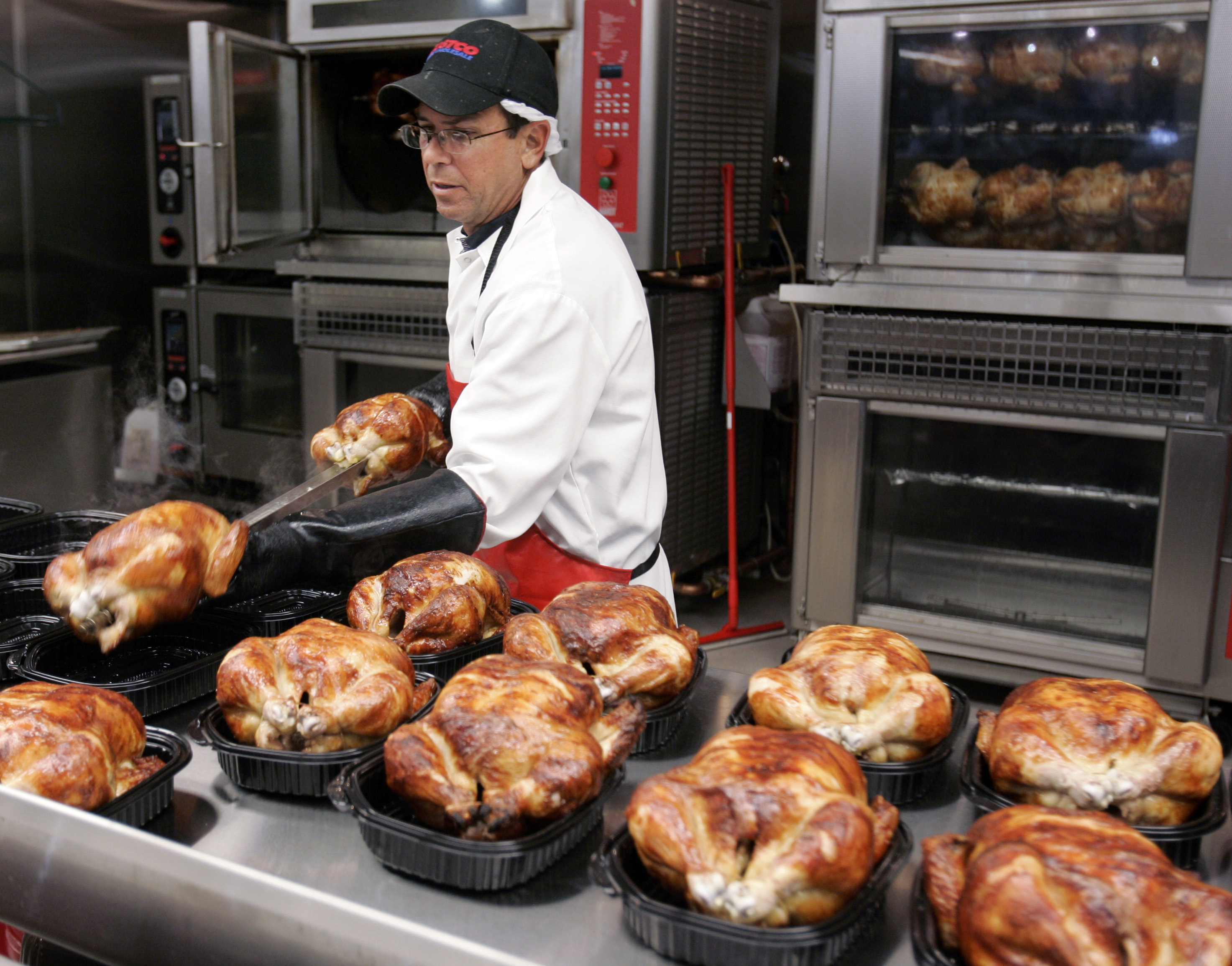 How is it Costco never raises the price of its 4.99 rotisserie chickens?