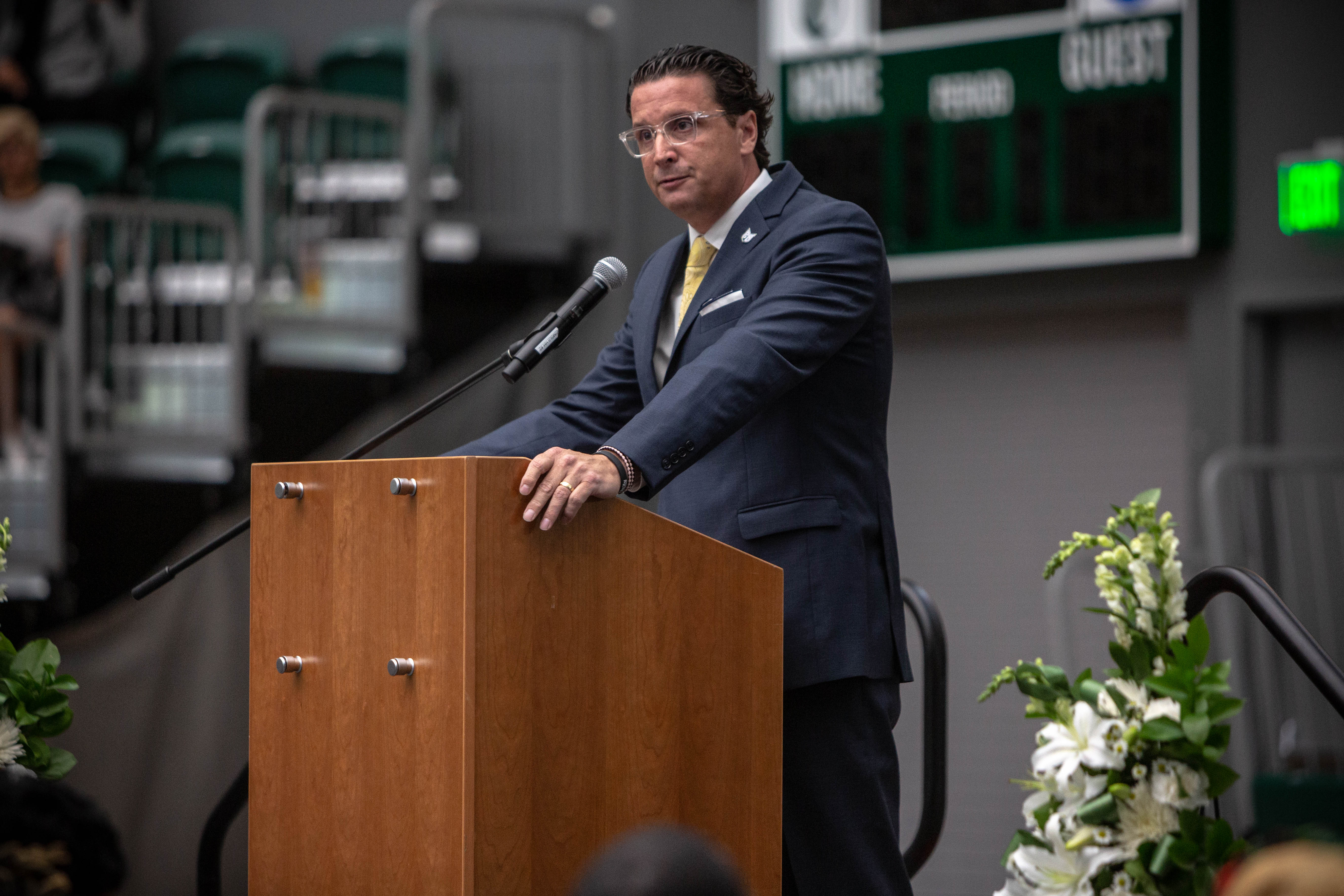 Memorial held at PSU for Deante Strickland