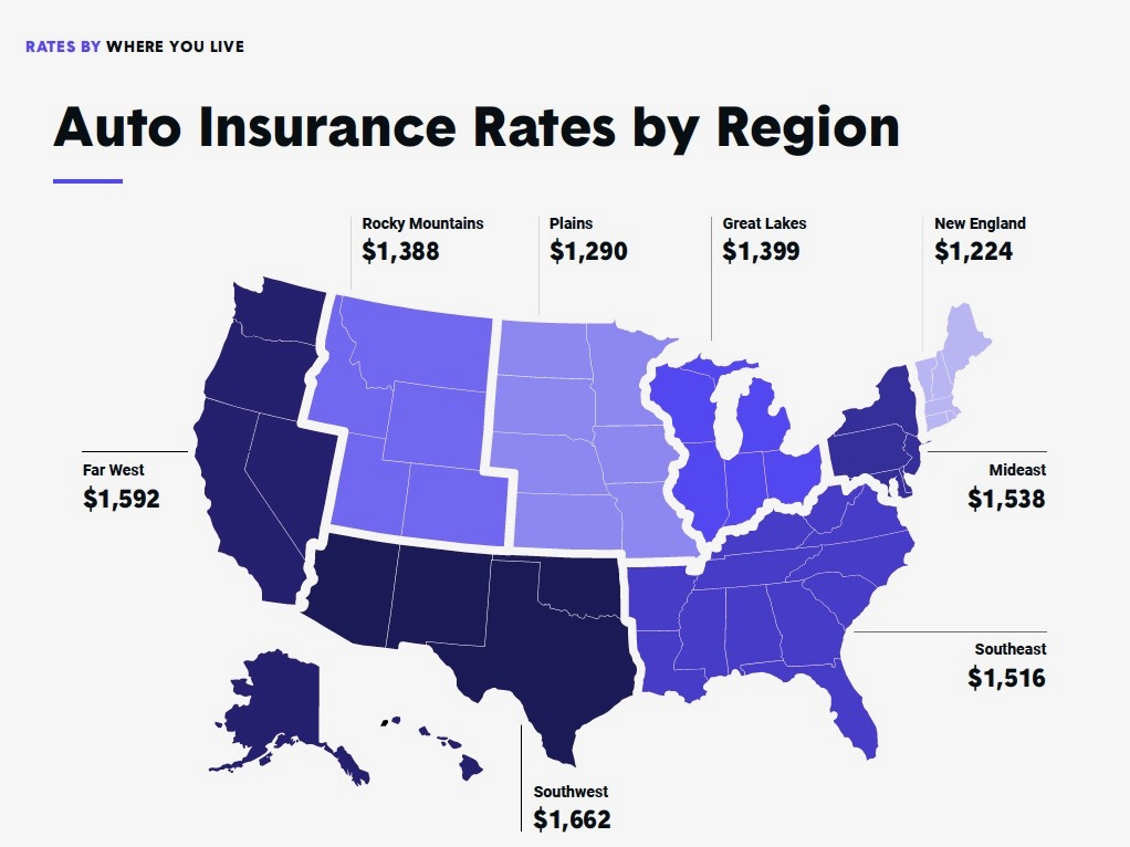How much does car insurance cost? Moving a county away can save (or cost) you hundreds a year