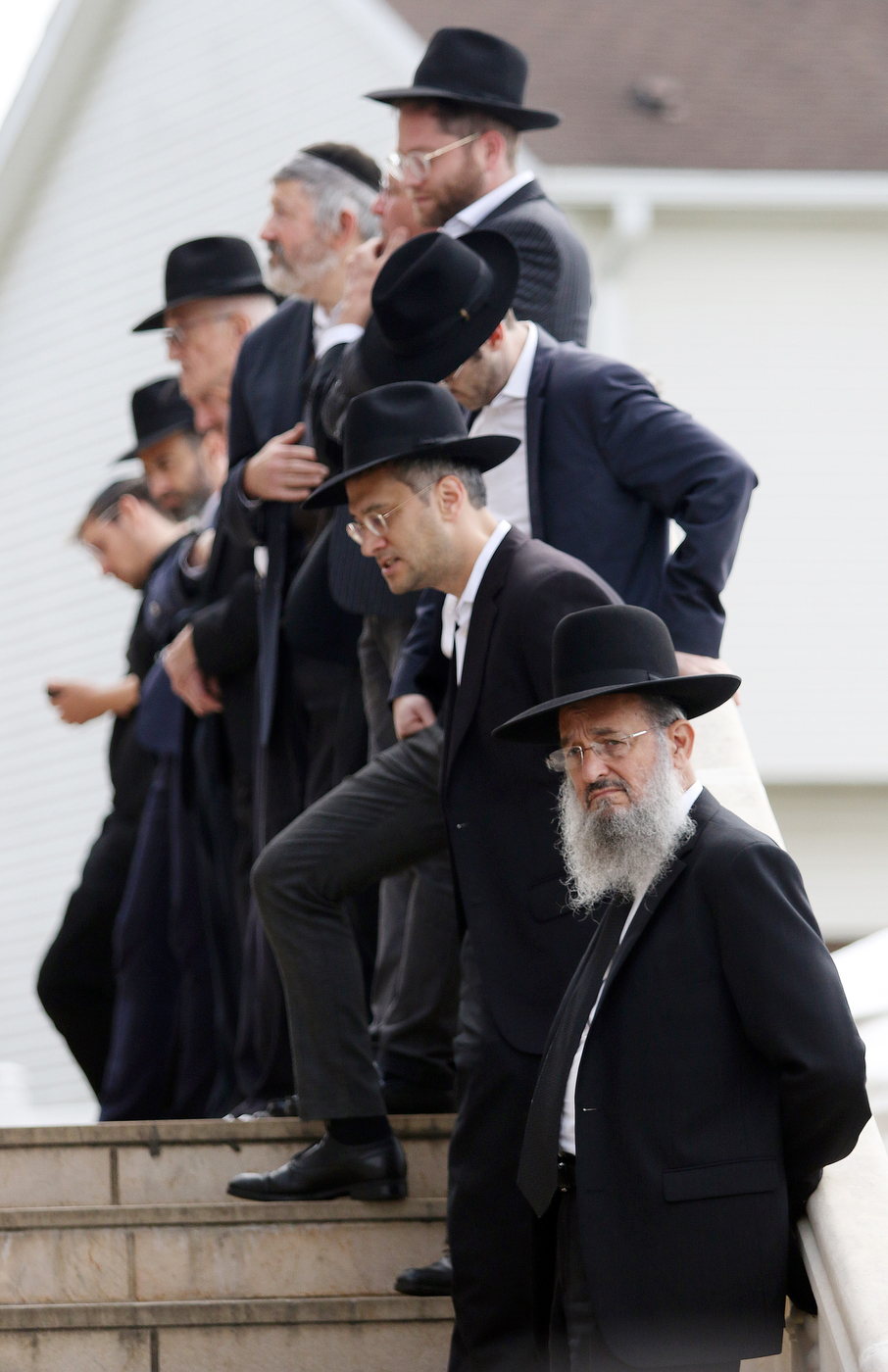 Funeral for Rabbi Shlomo Gissinger Zatzal. Sept. 13, 2019