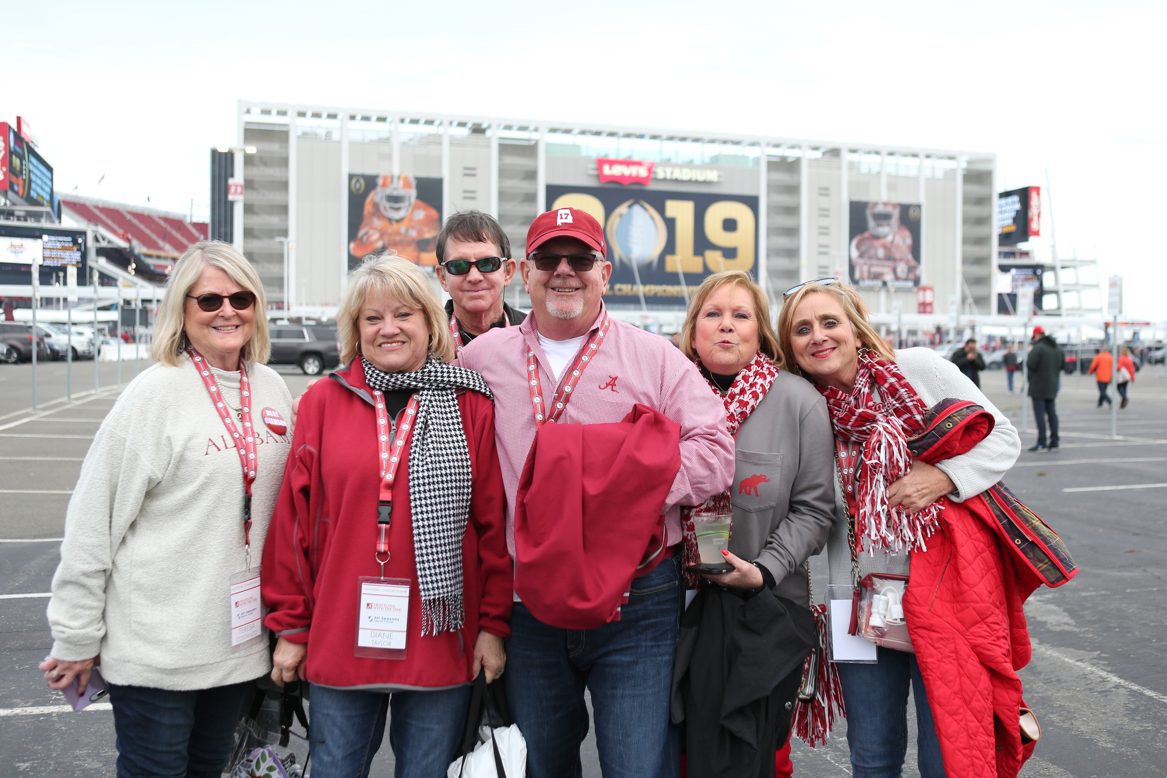 Alabama, Clemson fans converge on College Football Playoff title game ...