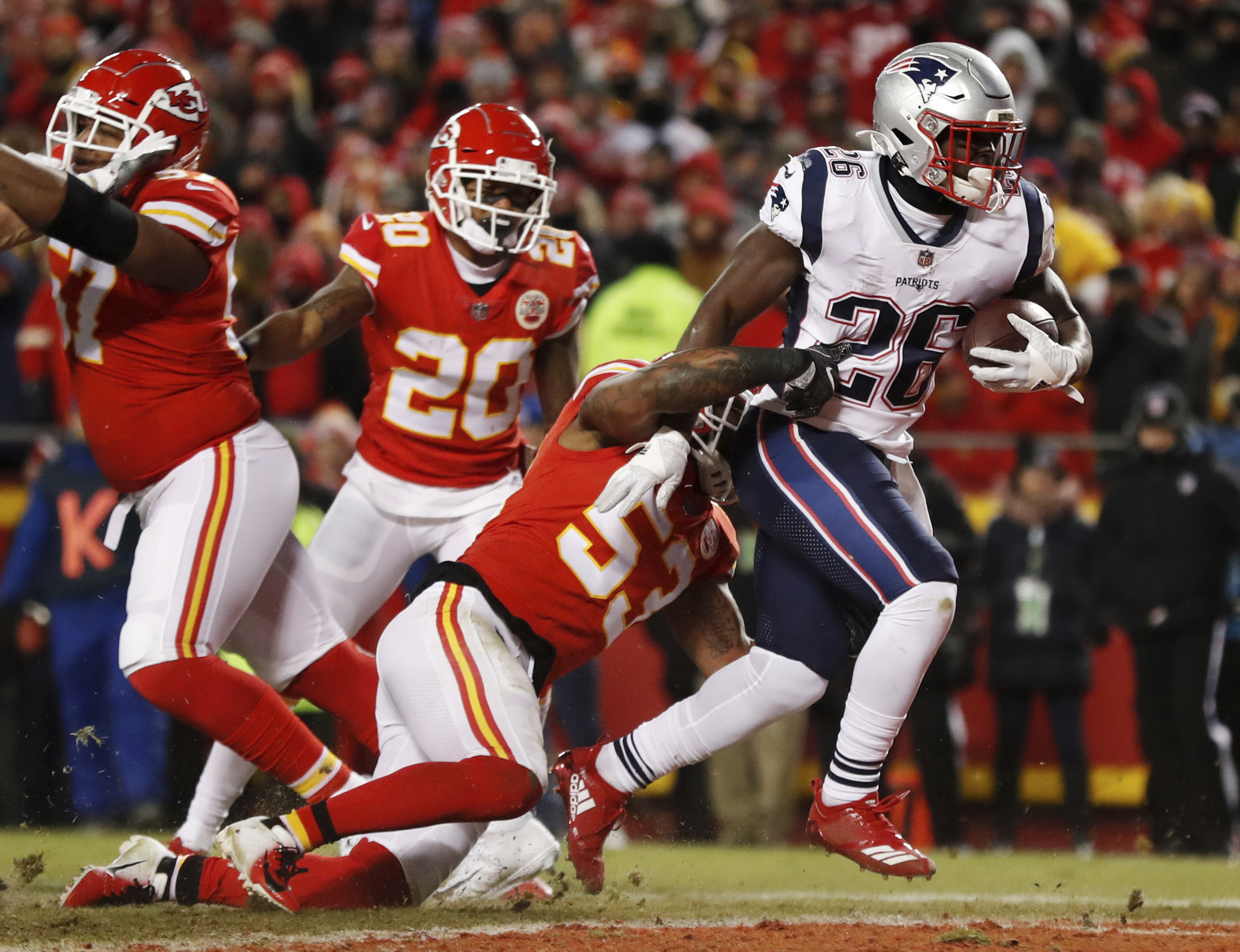 AFC Championship 2019 New England Patriots play at Kansas City Chiefs