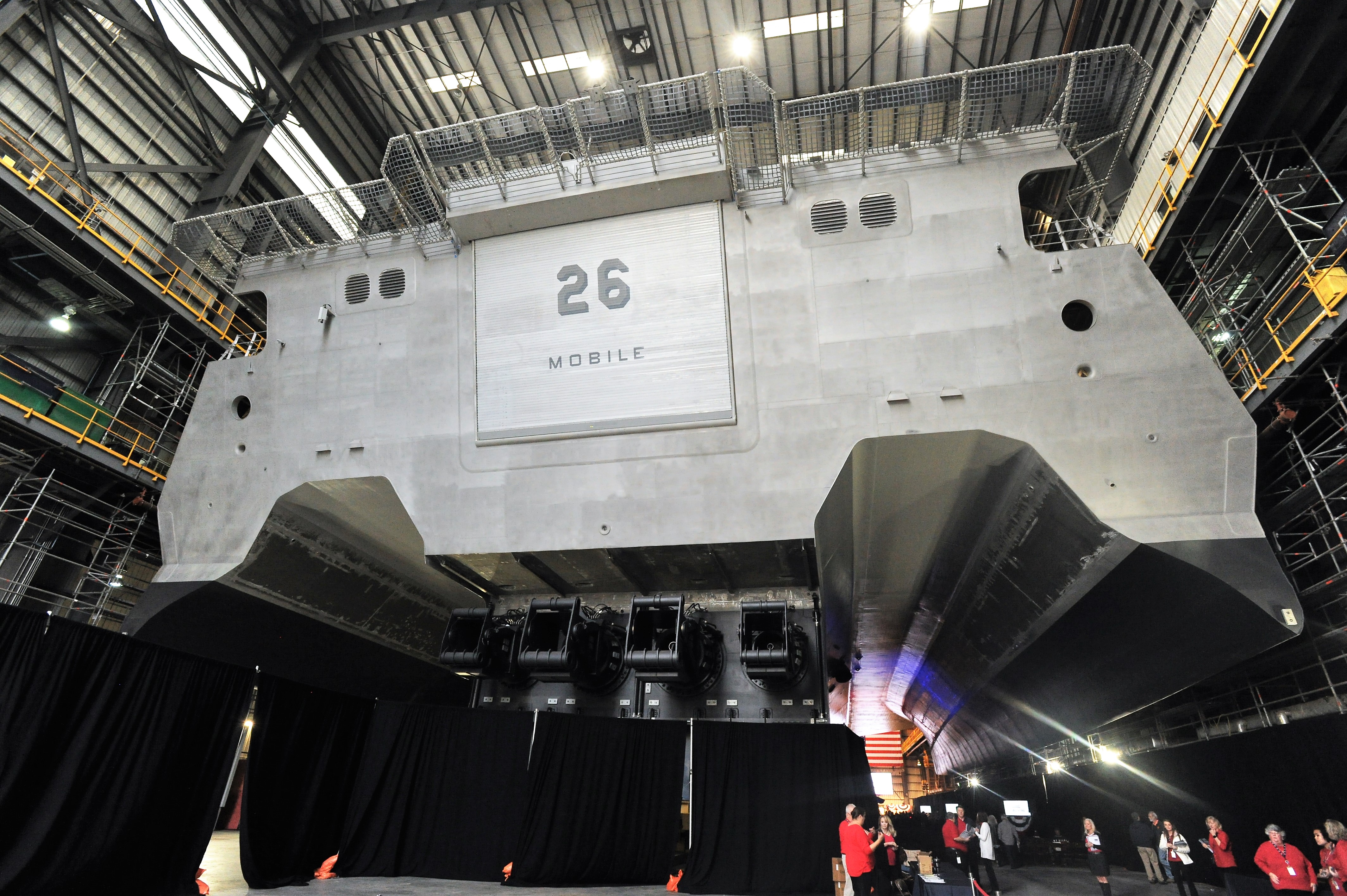 Christening of the future USS Mobile - al.com