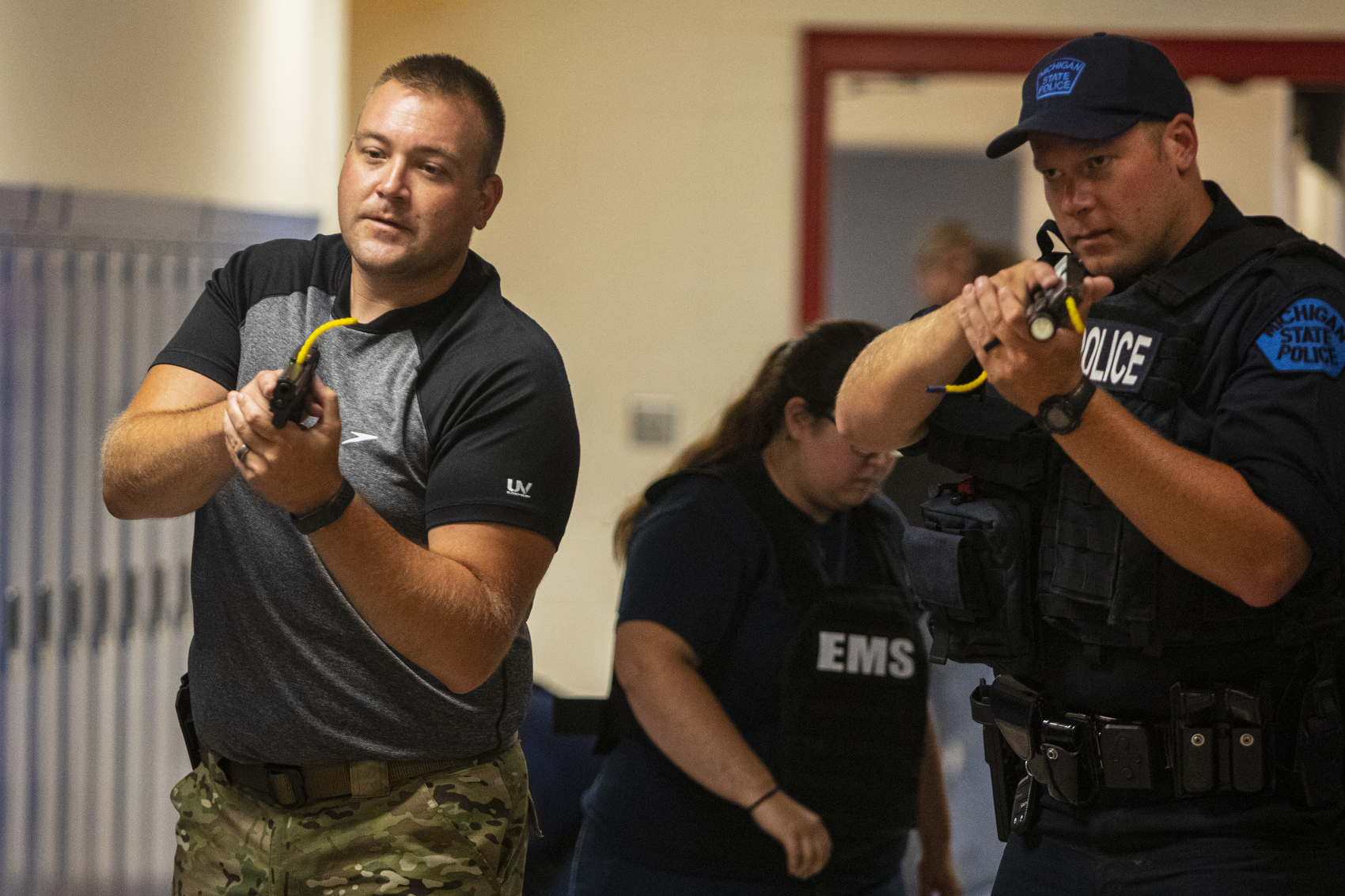Police team up with EMS for active shooter training - mlive.com