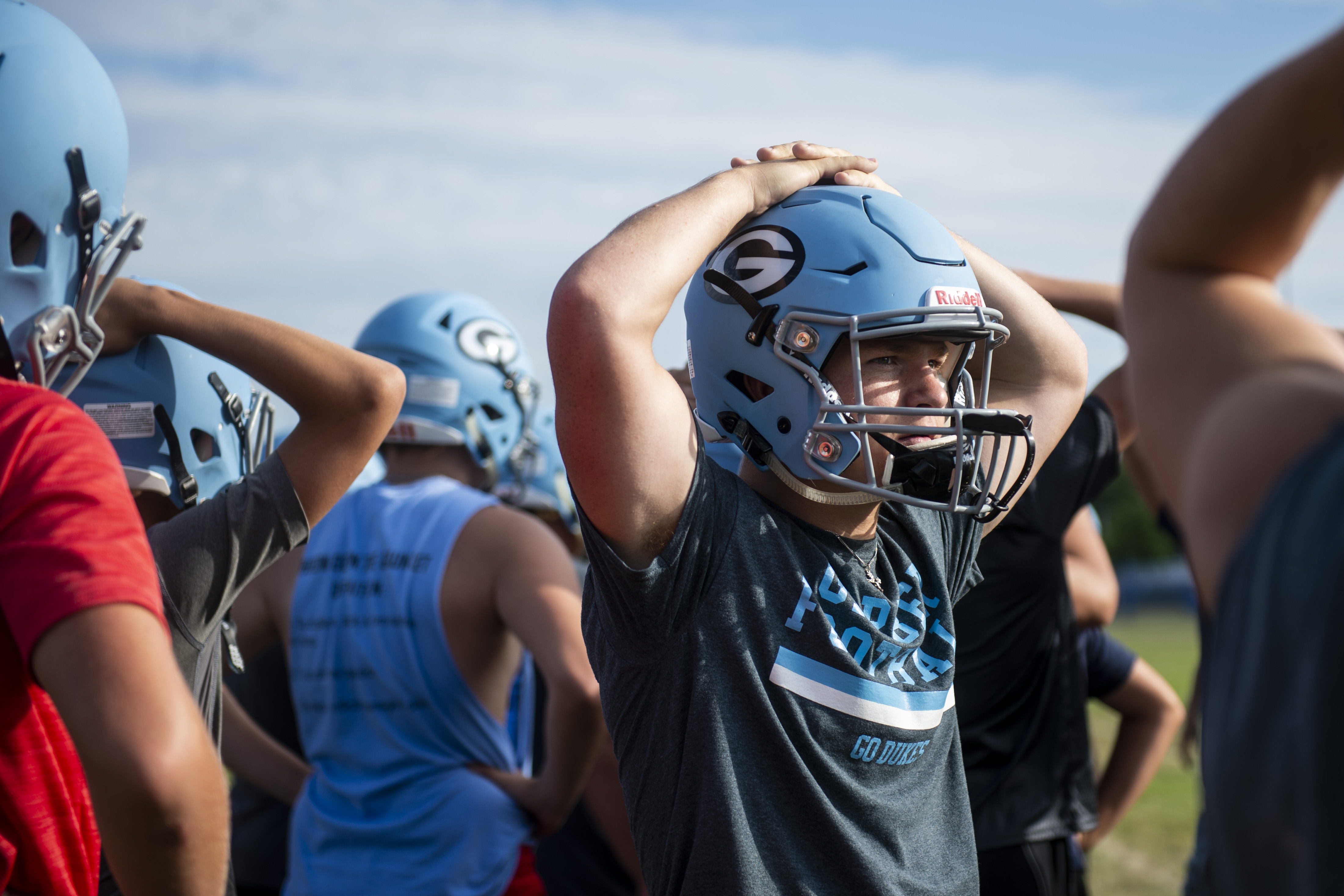 Garber runs many drills for second day of 2019 football practice ...