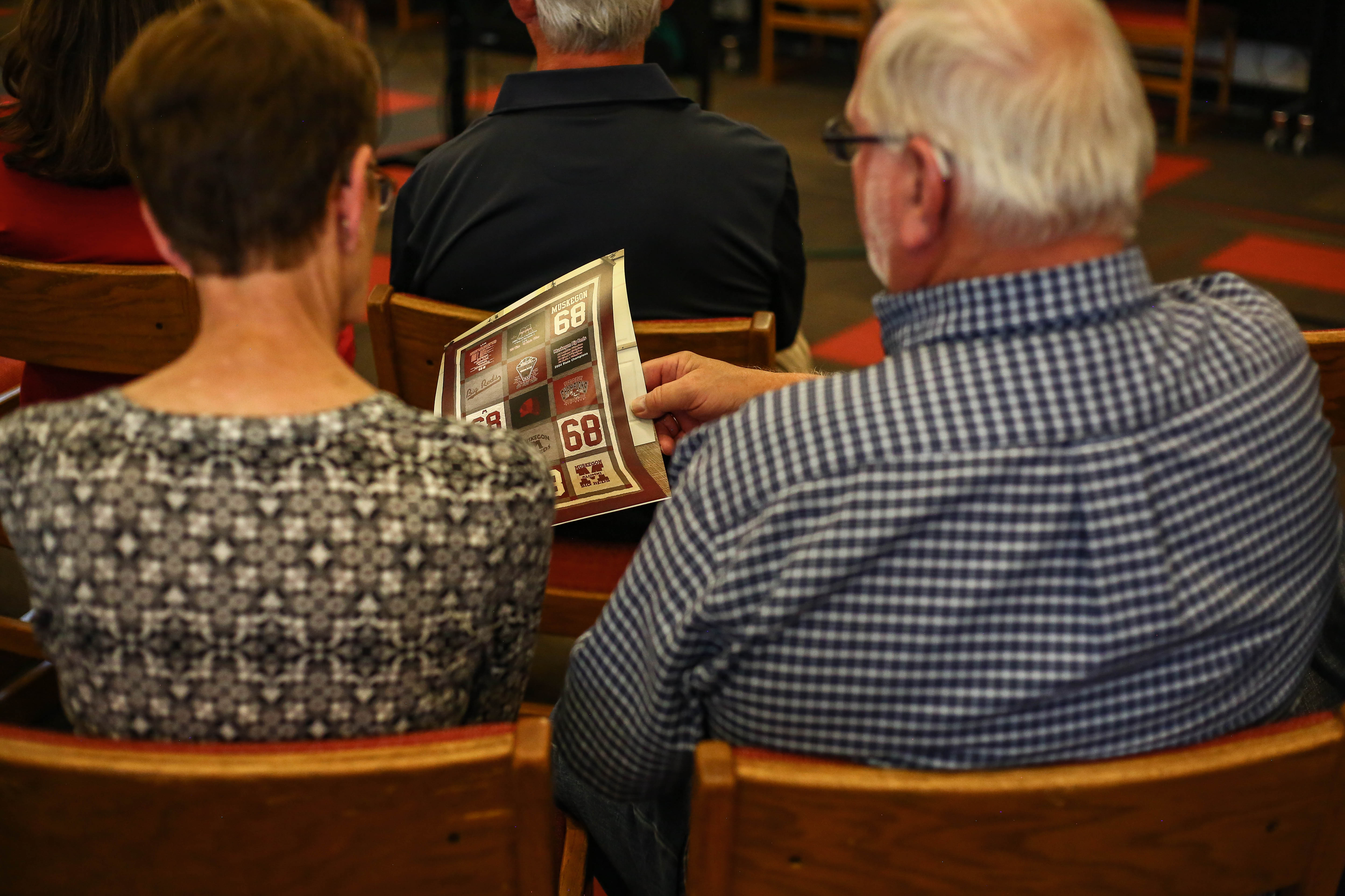 Muskegon alumni gather for Legacy Room ribbon cutting ceremony
