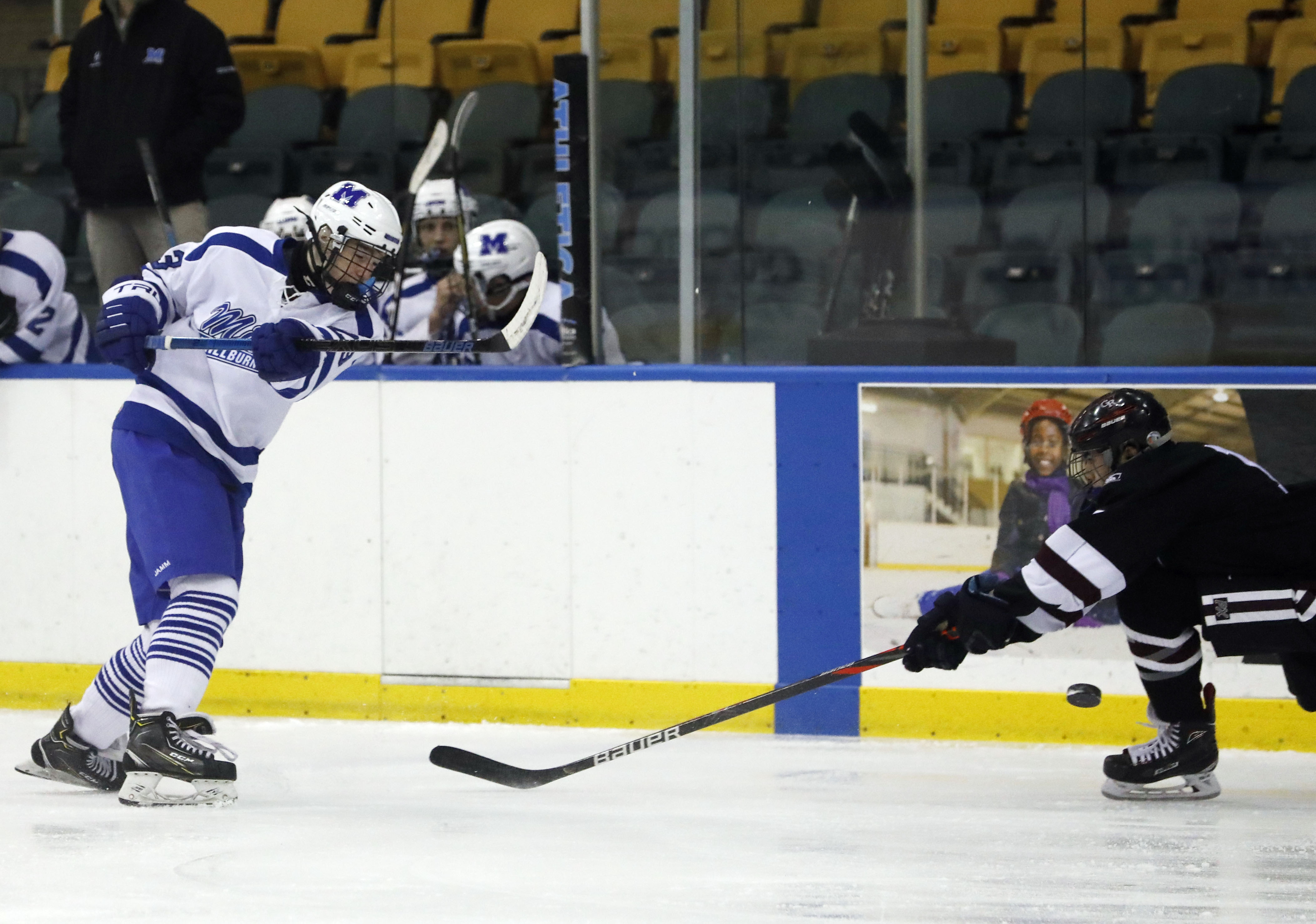 Boys Ice Hockey VeronaGlen Ridge defeat Millburn