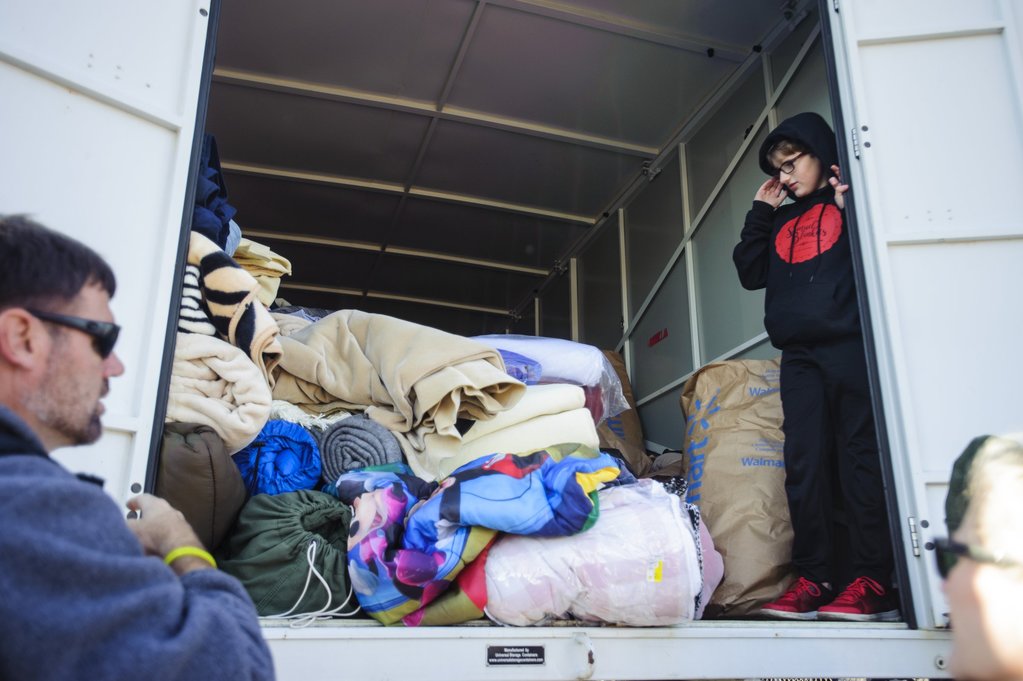 Local teen again collecting blankets for those in need