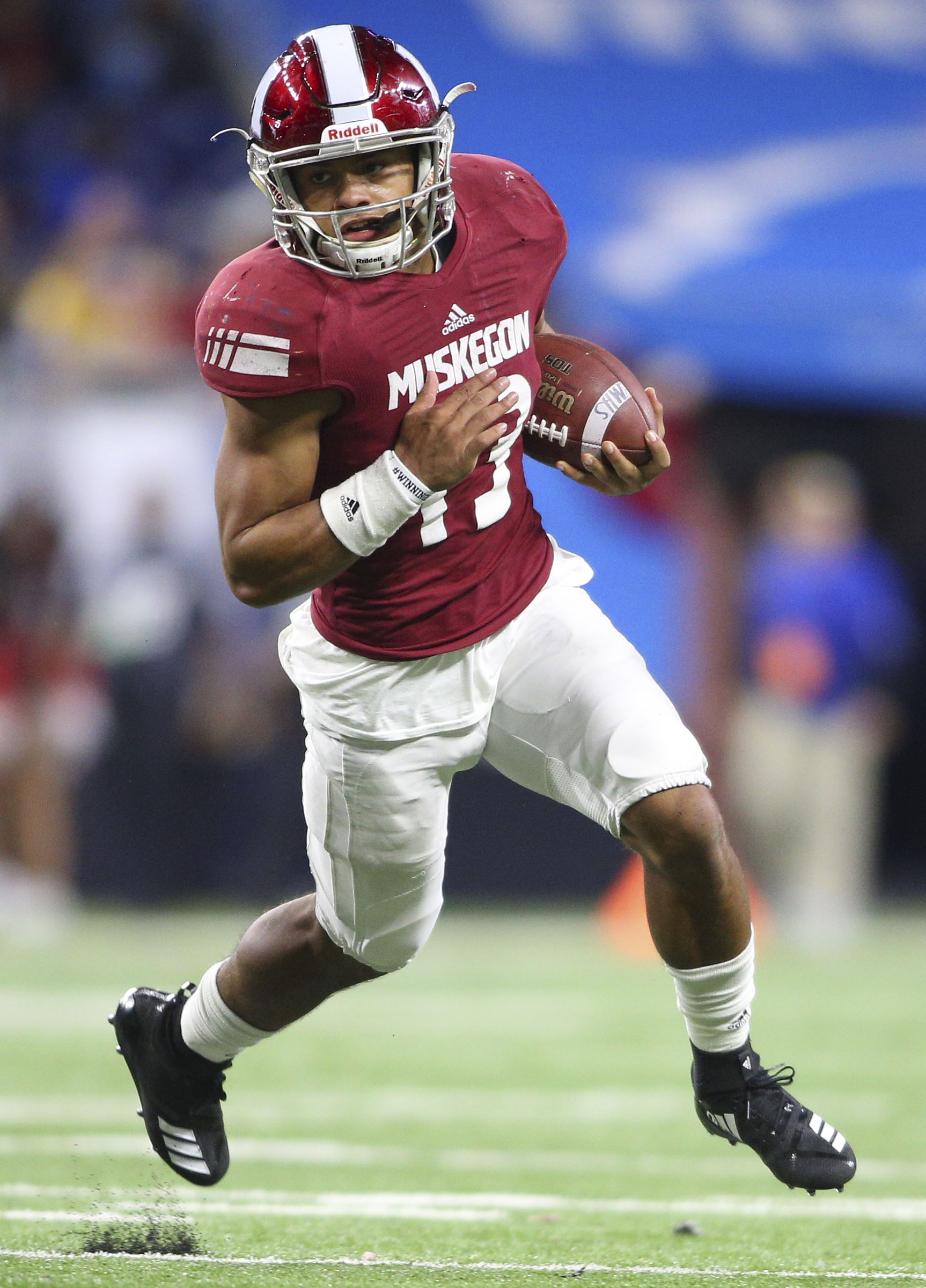 Muskegon's Cameron Martinez from record-setting 2018 football