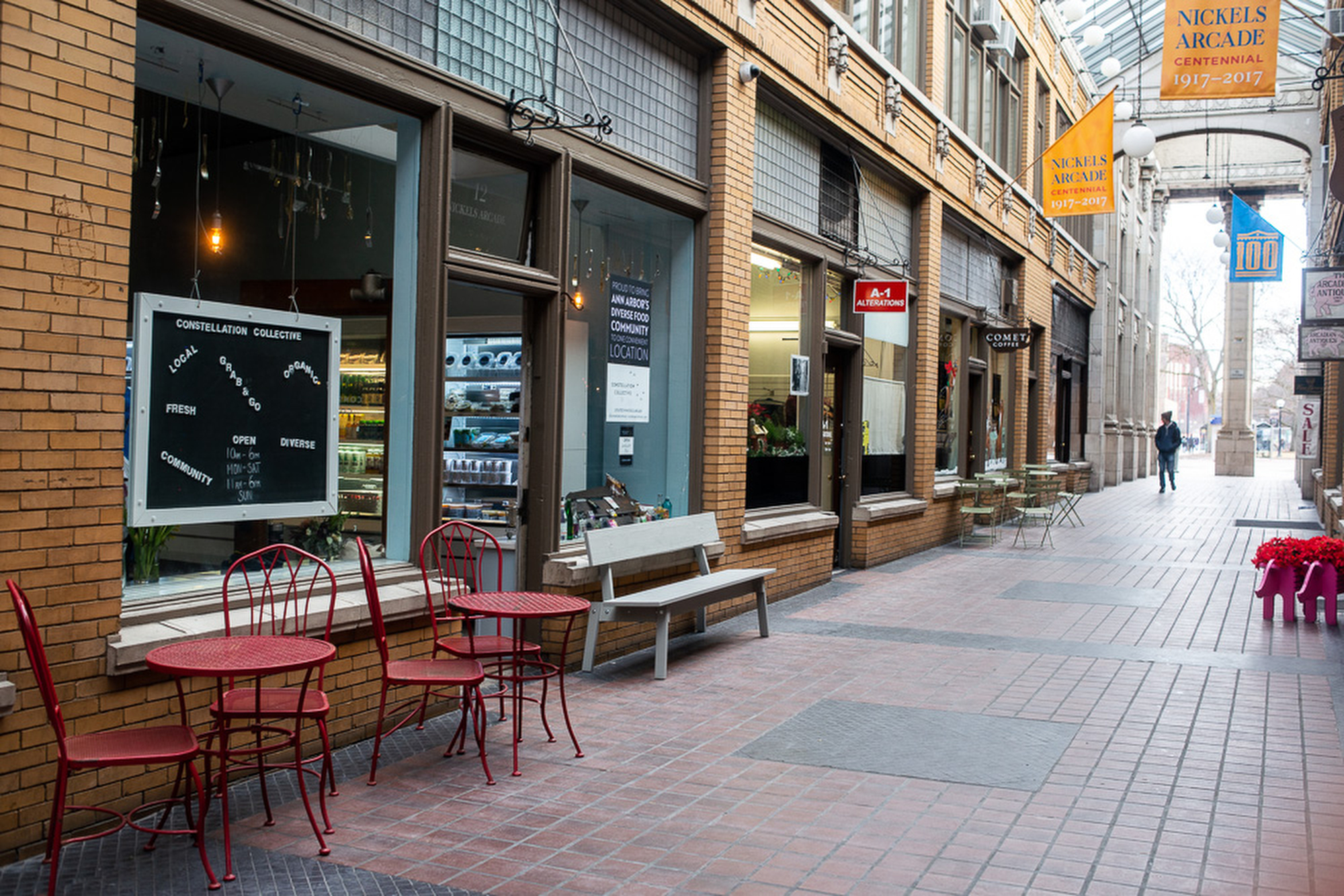 Constellation Collective open at Nickels Arcade in Ann Arbor