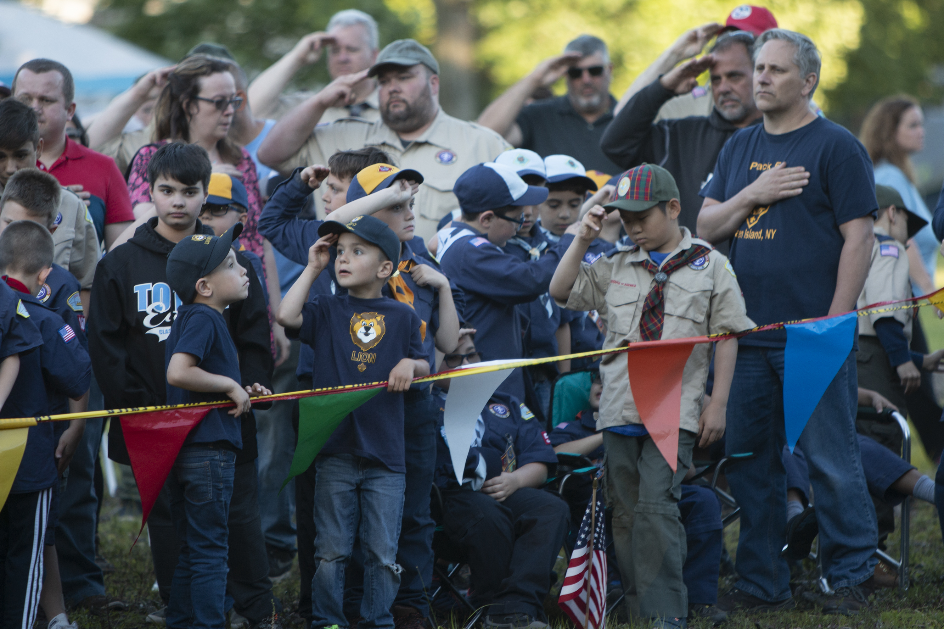 Photos from the Boy Scout Flag Retirement Ceremony - silive.com