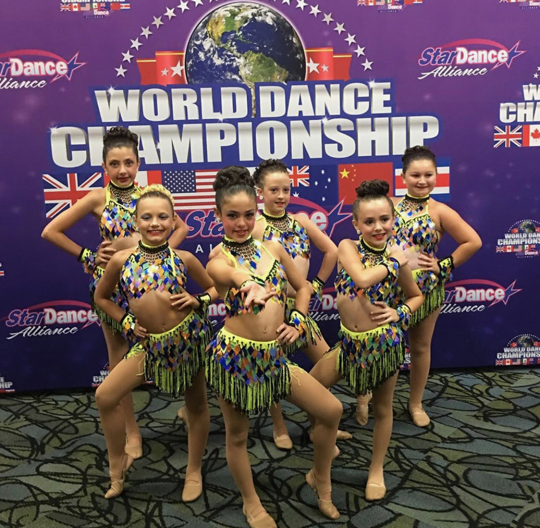 Brandy's Dance Unique dancers take Top 5 in World Championships