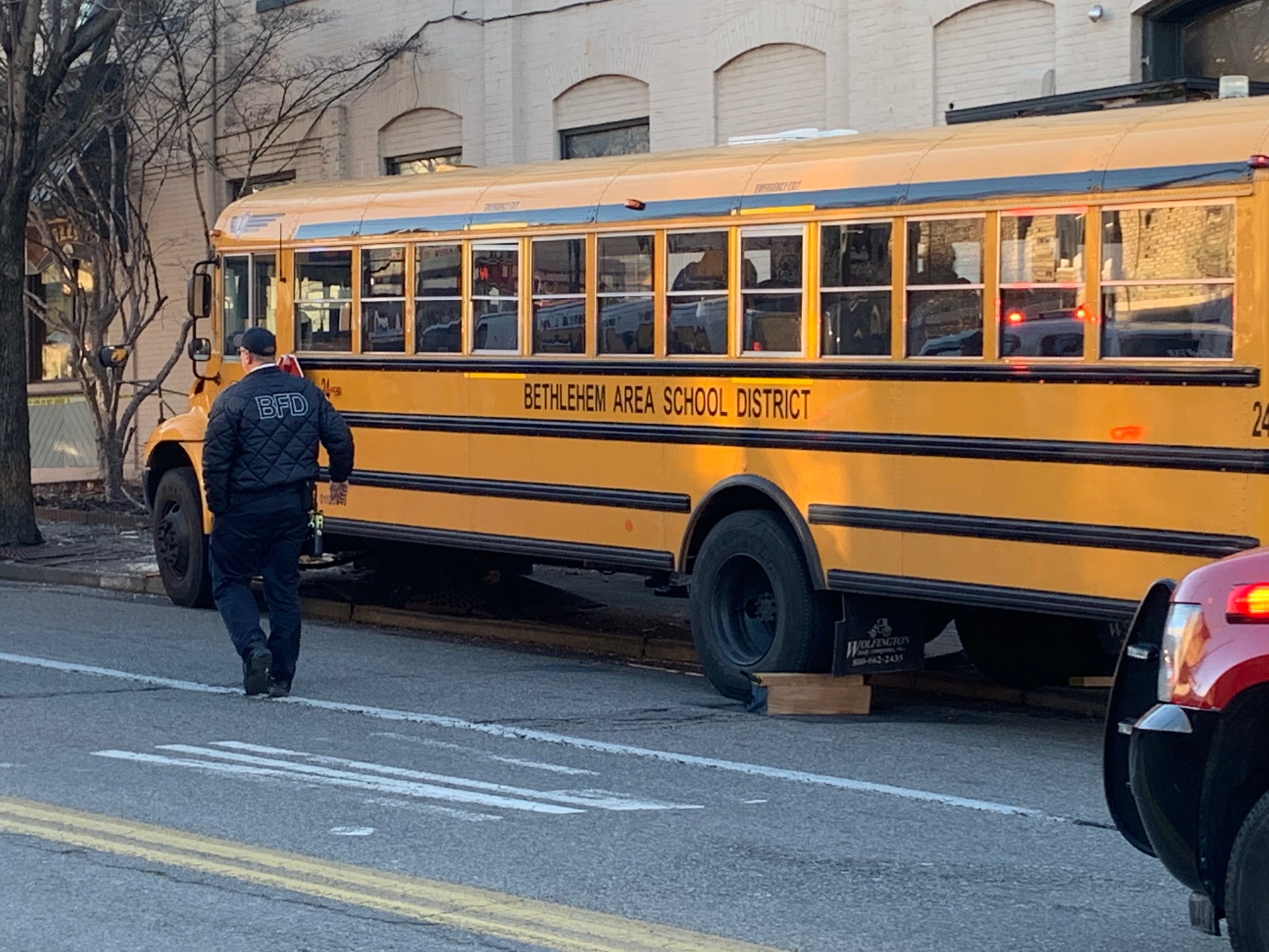School bus driver taken to hospital in Bethlehem crash ...