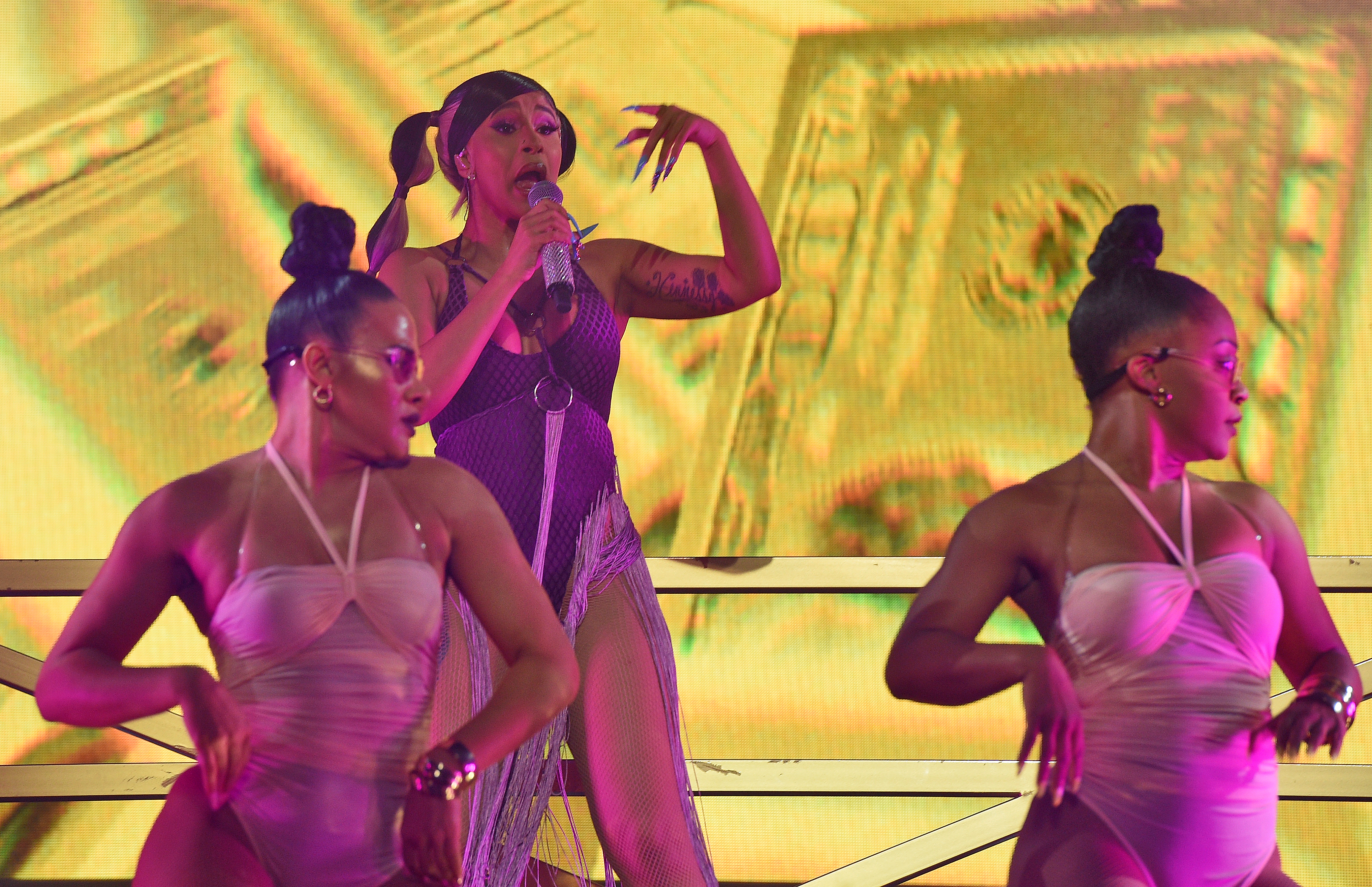 Cardi B performs at St. Joseph's Amphitheater in Syracuse
