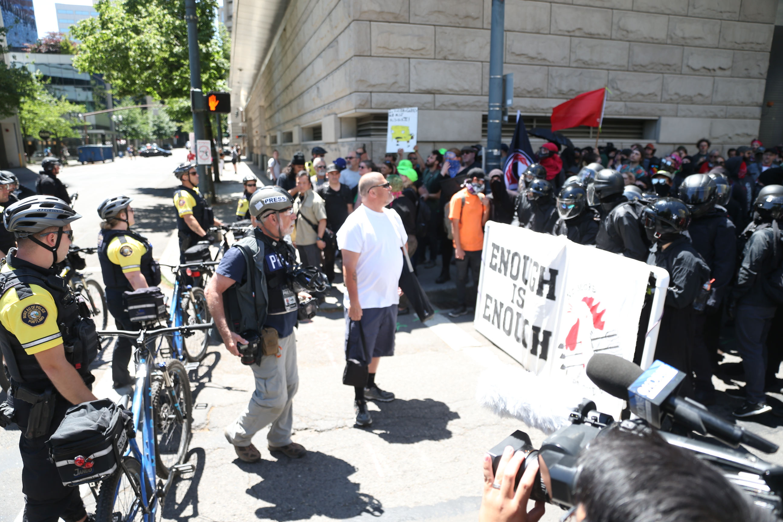 Portland protests on June 29, 2019 - oregonlive.com