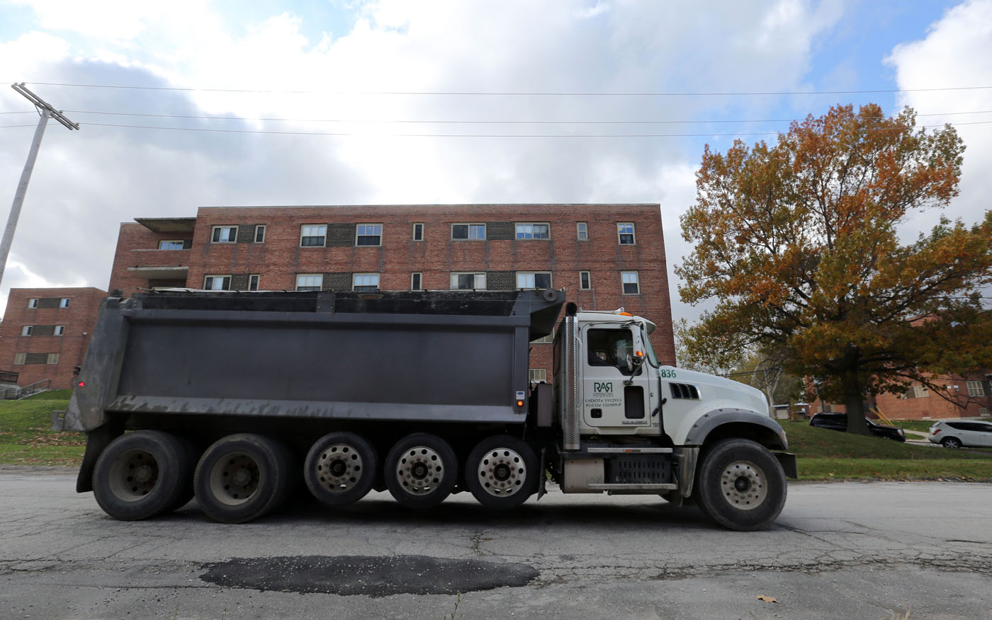 Lakeview Terrace Estates truck traffic