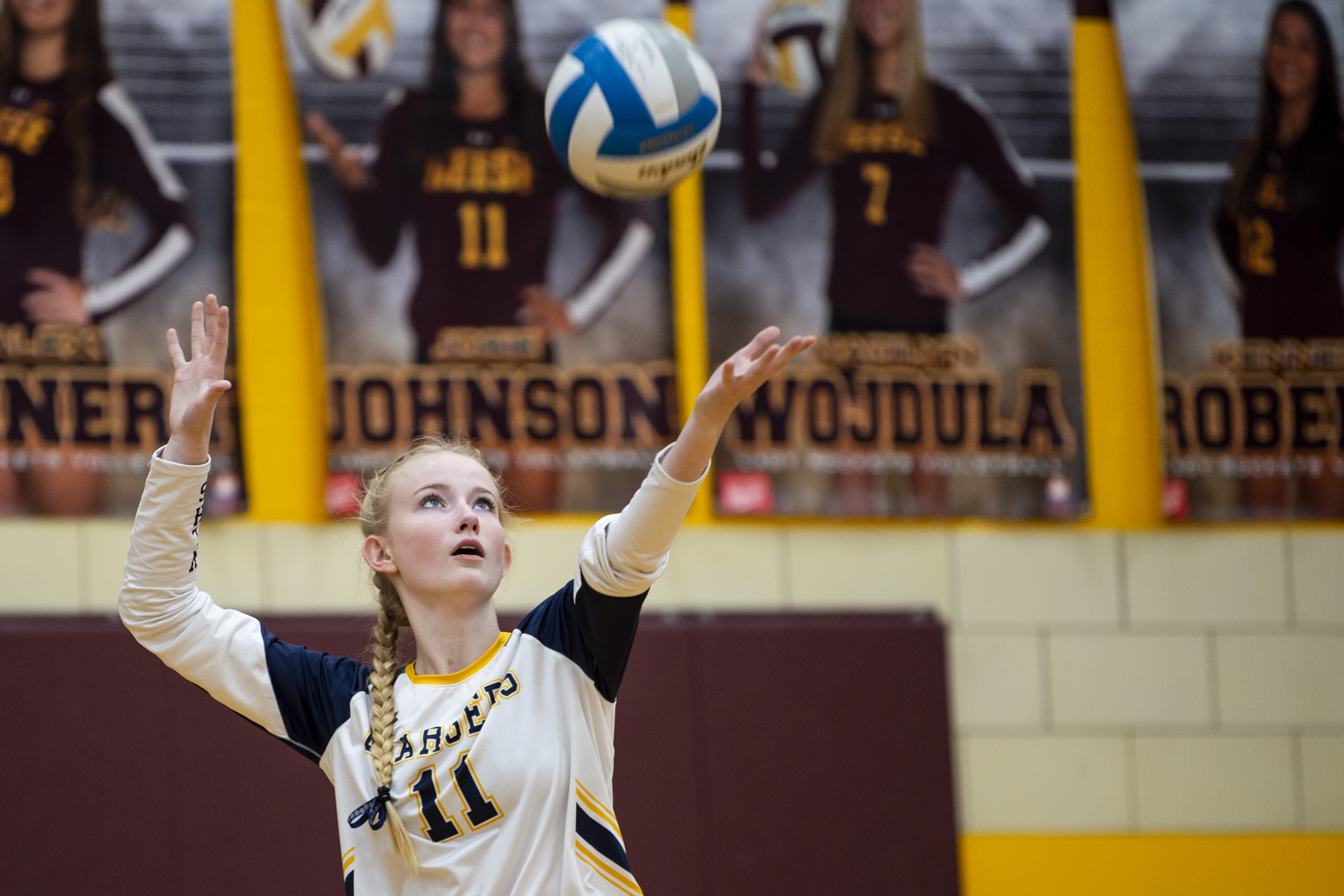 Valley Lutheran volleyball defeats Reese in Division 3 District