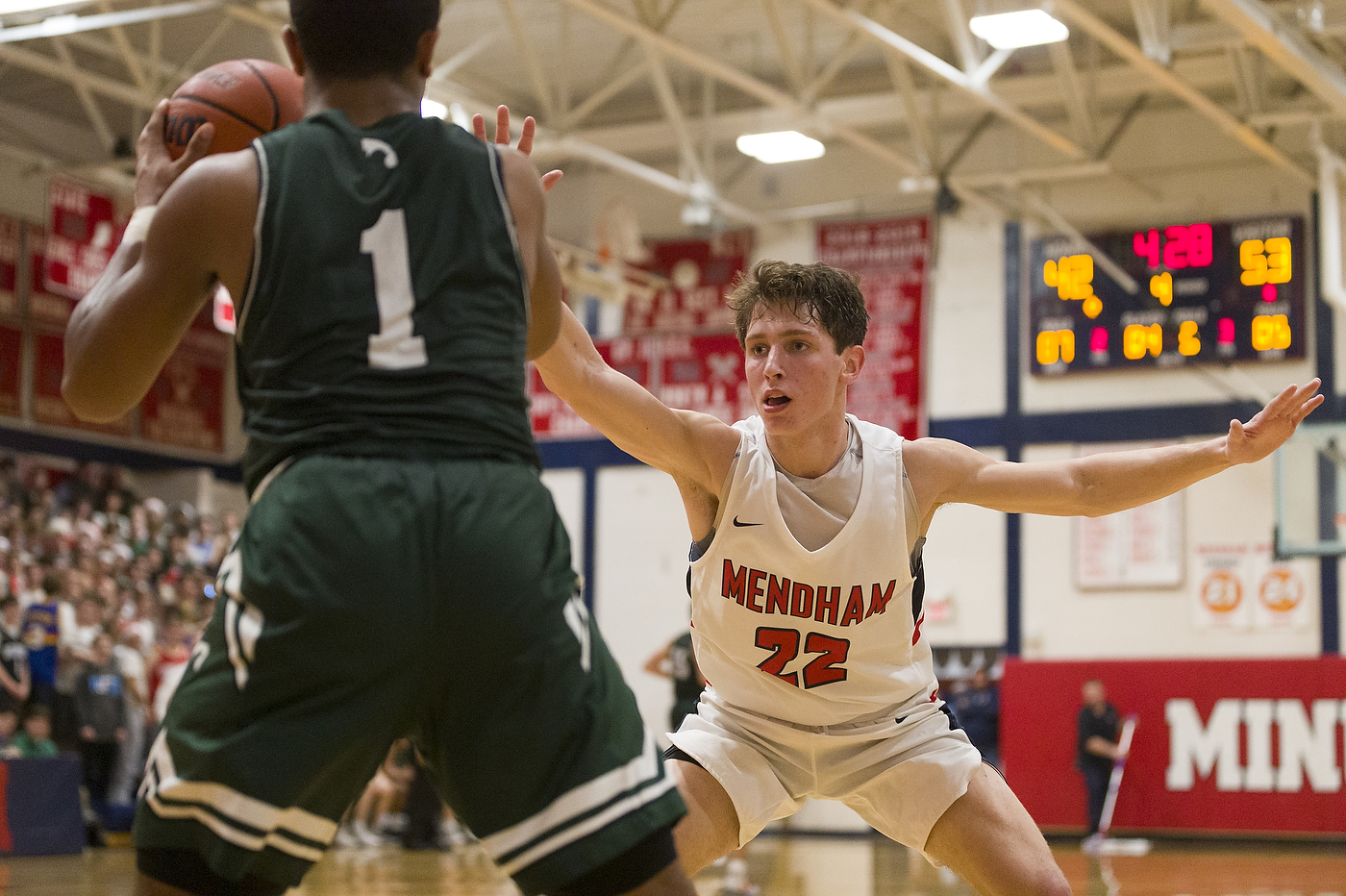 Delbarton vs. Mendham Boys High School Basketball