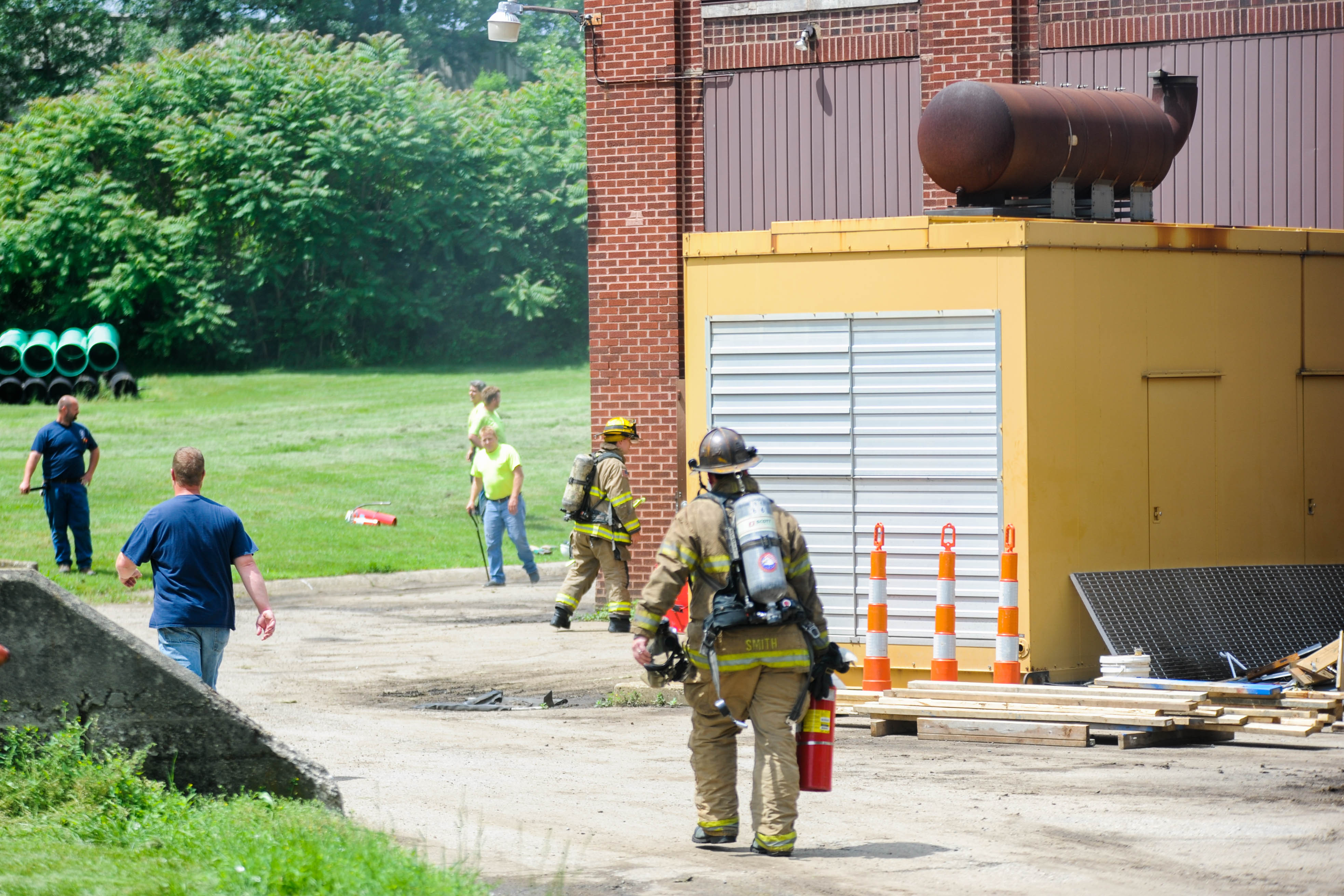 Fire crews respond to electrical fire at Jackson water treatment ...