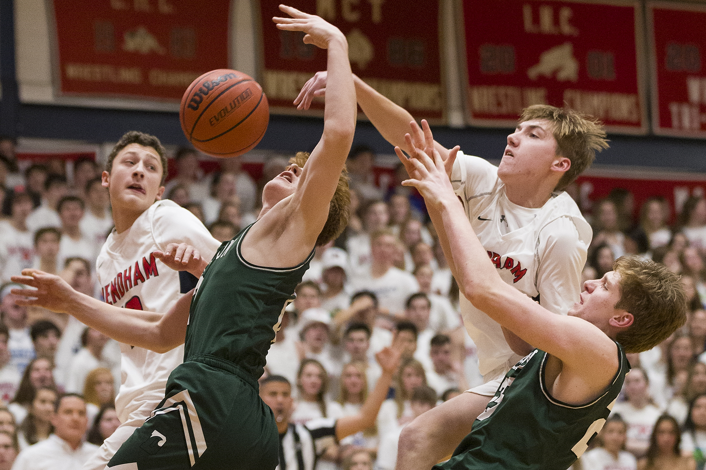 Delbarton vs. Mendham Boys High School Basketball