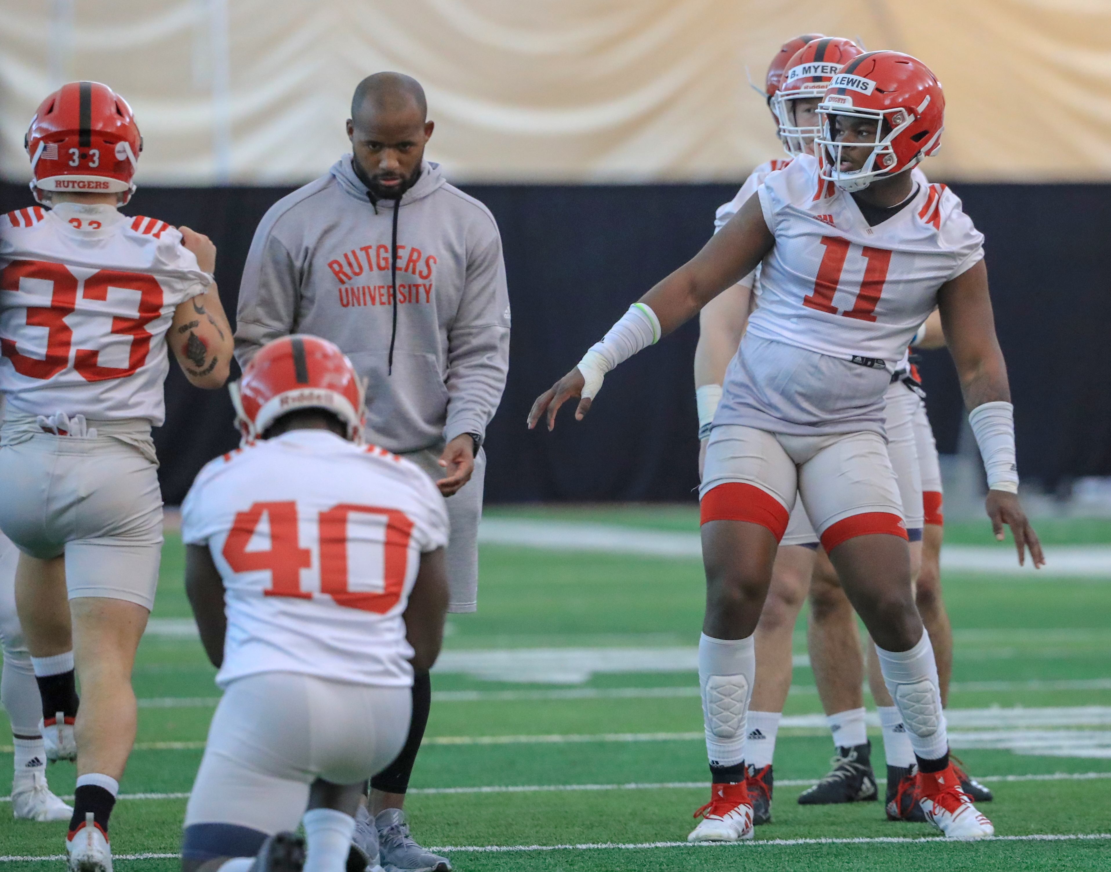 Rutgers football first spring practice of 2019 - nj.com