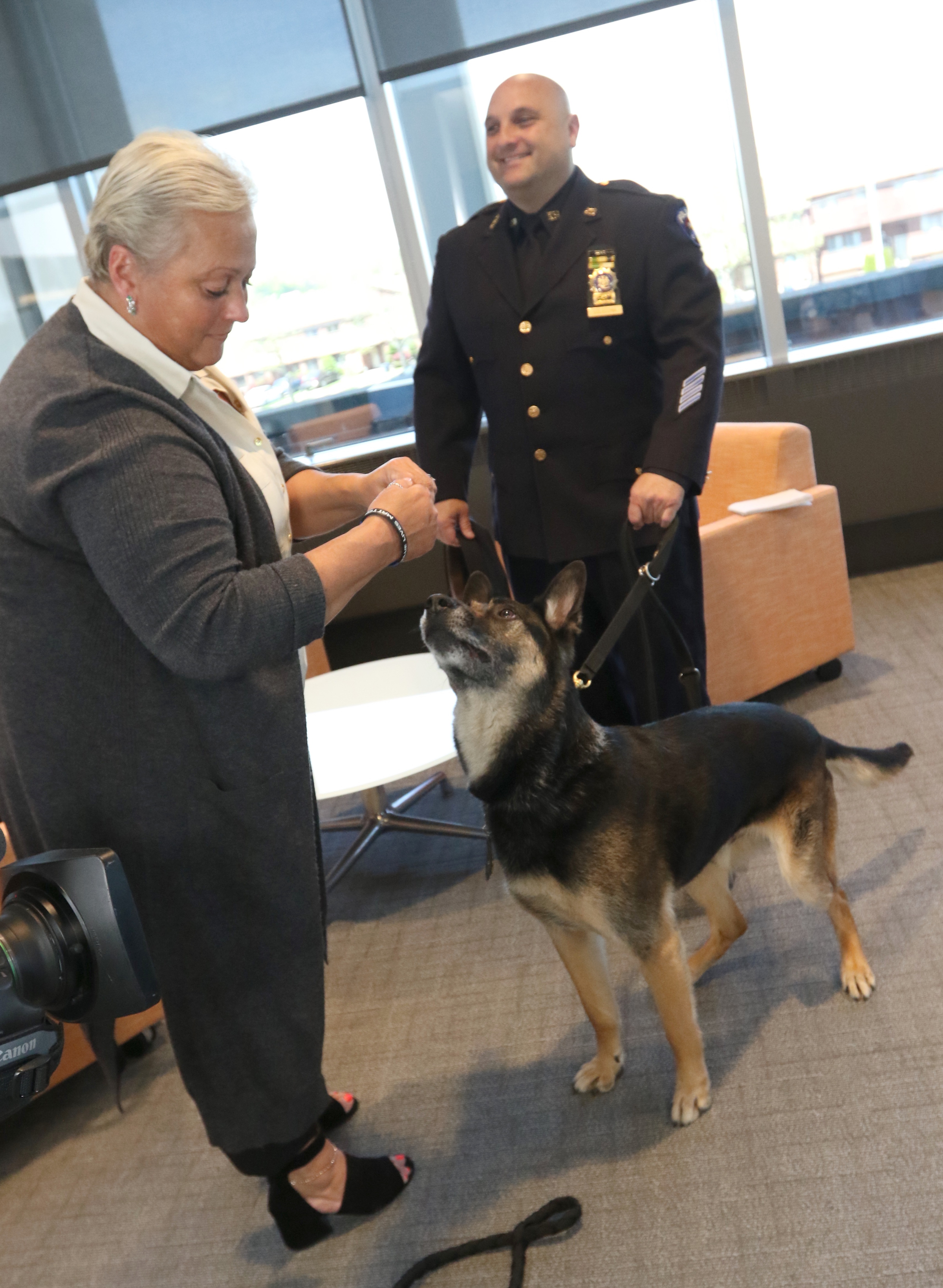 NYPD honors cops and K-9 Timo for notable arrests - silive.com