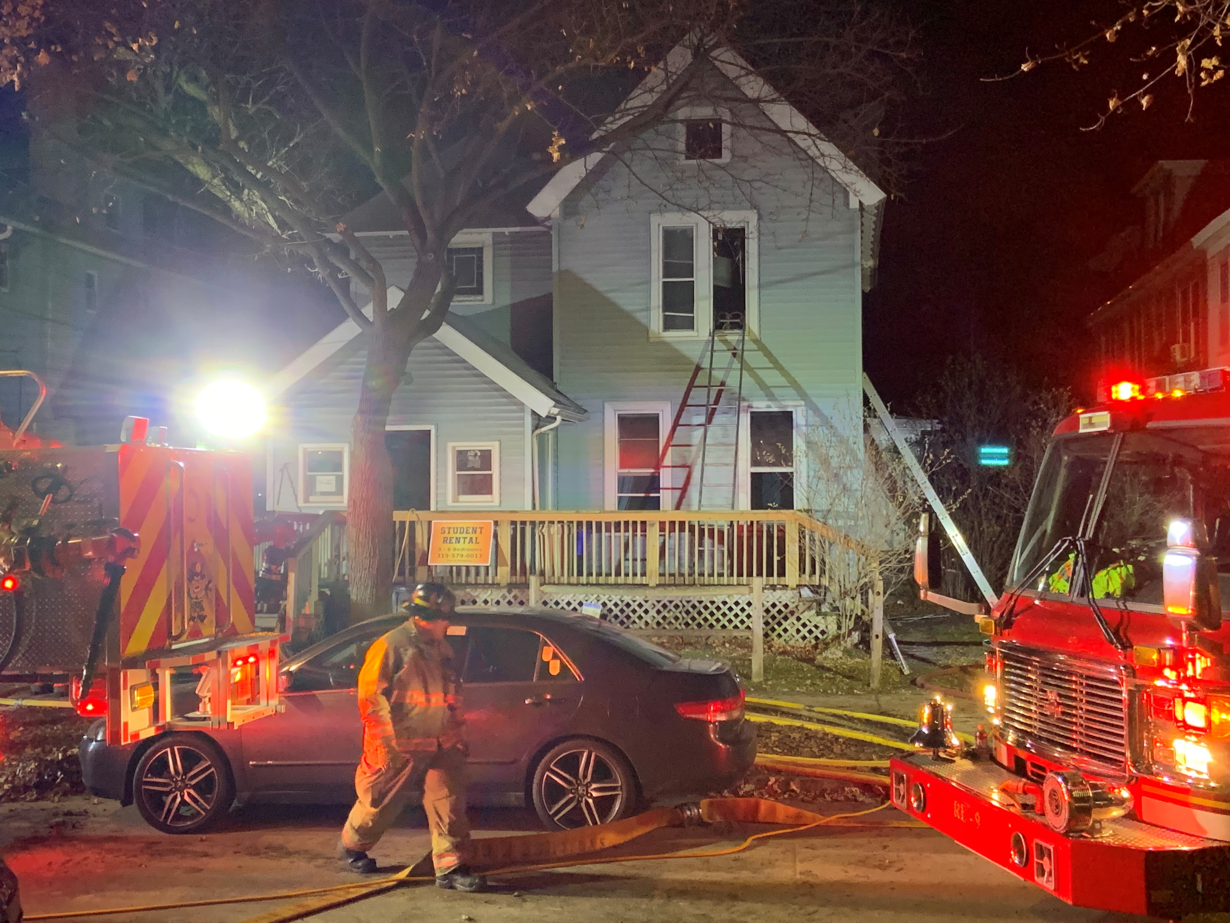Syracuse house fire