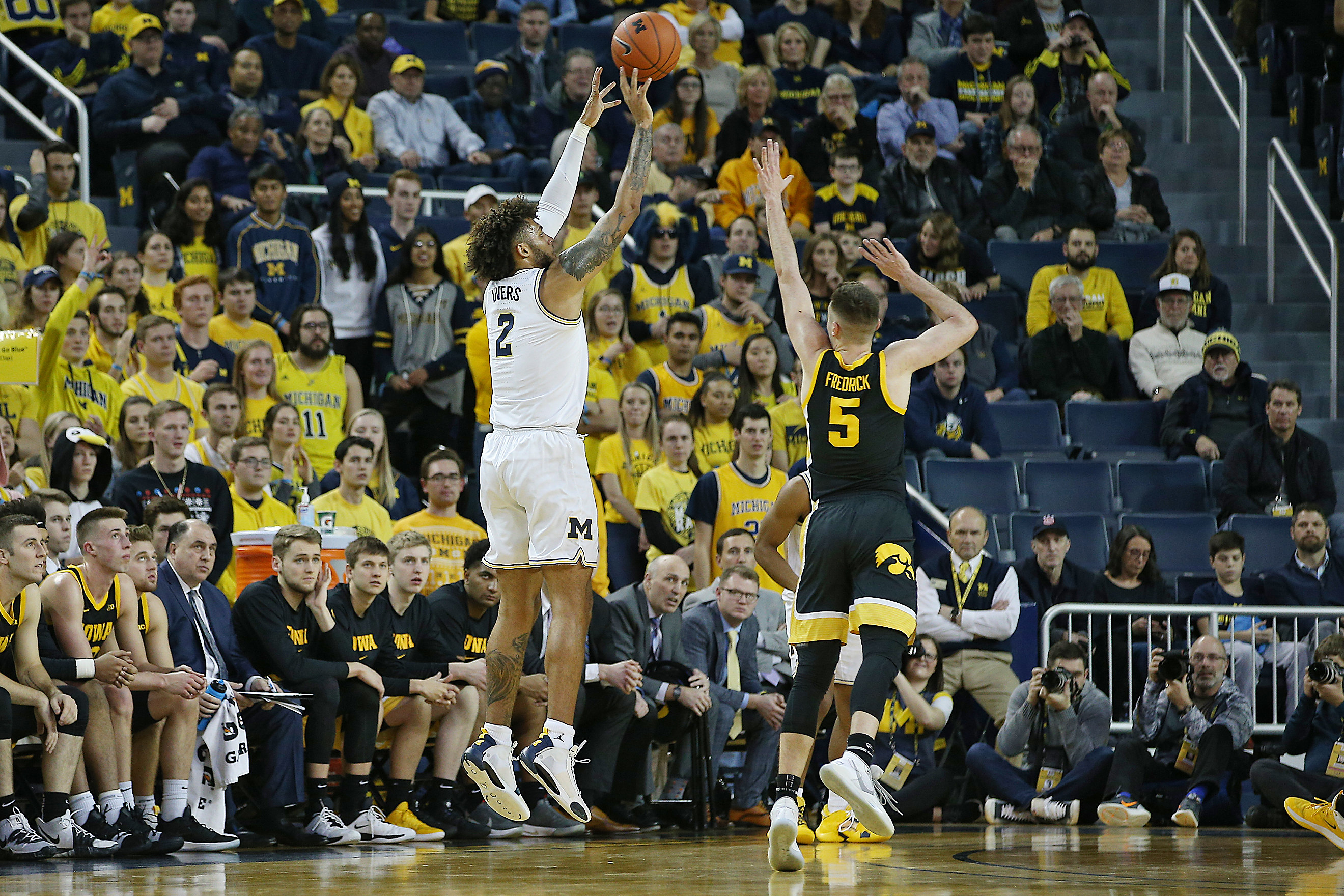 Luka Garza Dropped 44 Points On Michigan But It Didn T Matter Mlive Com