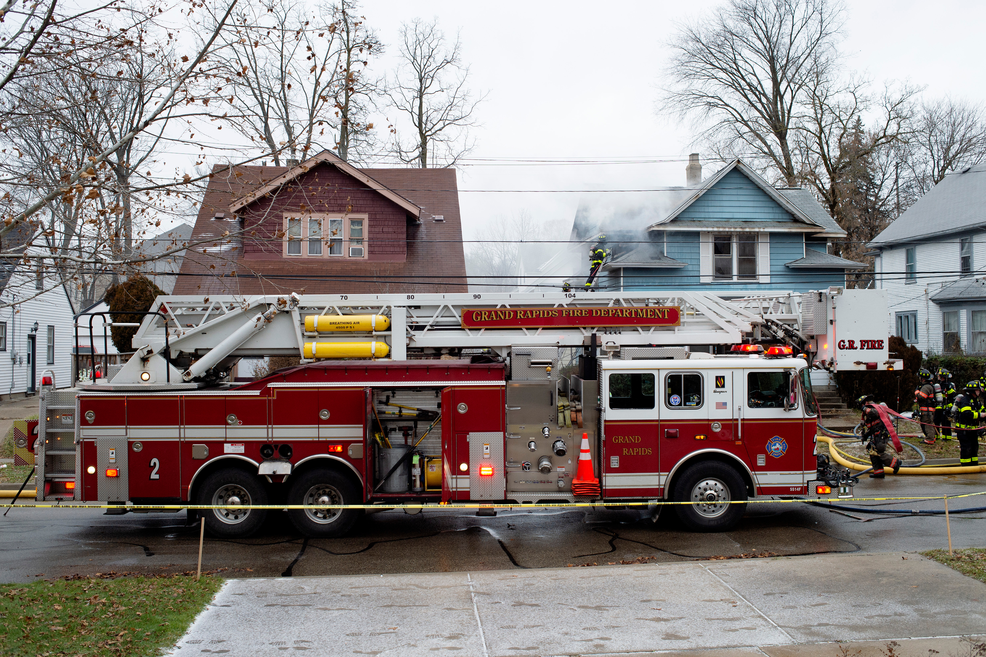 House fire on Sherman Street in Grand Rapids - mlive.com