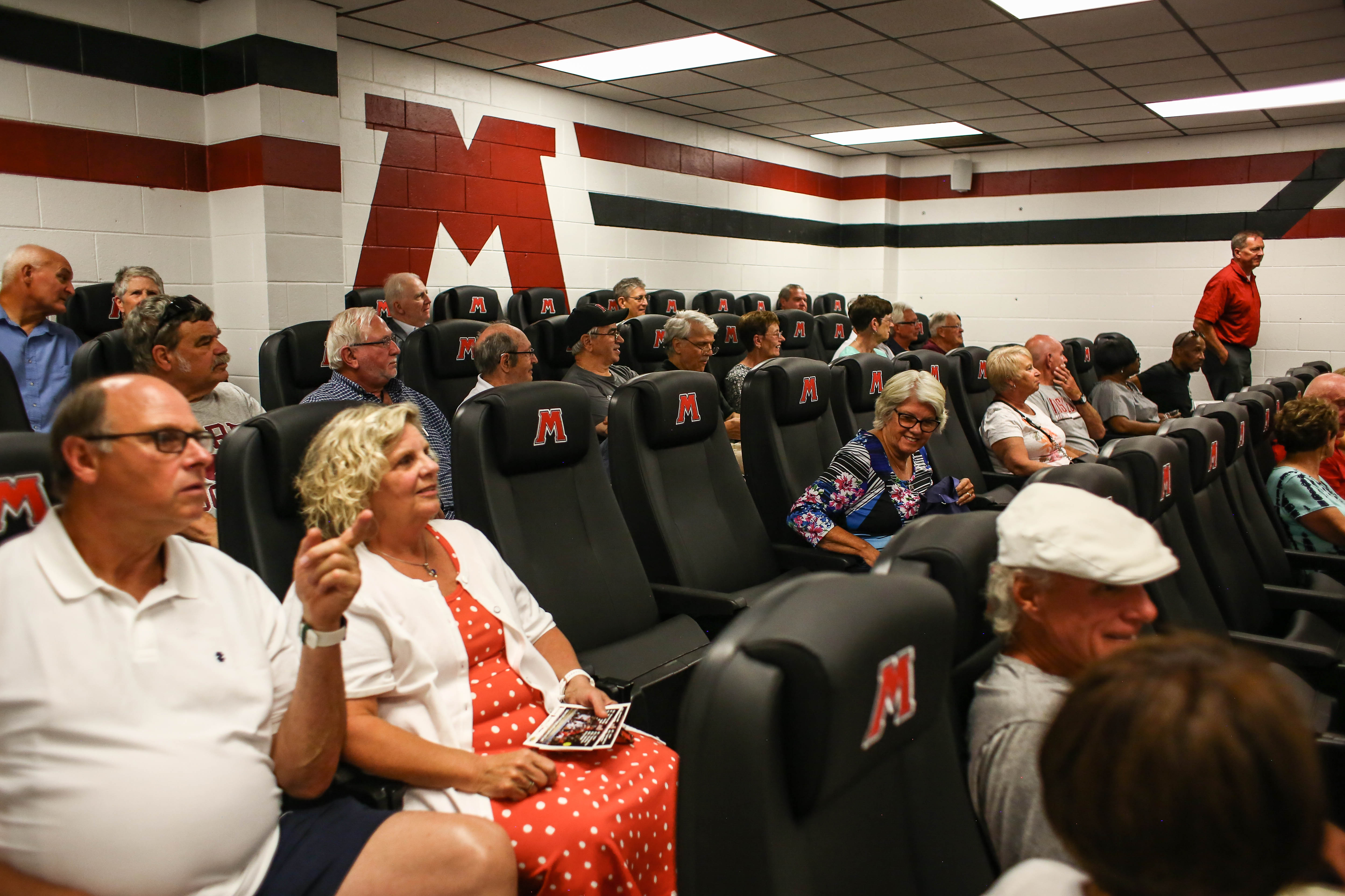 Muskegon alumni gather for Legacy Room ribbon cutting ceremony