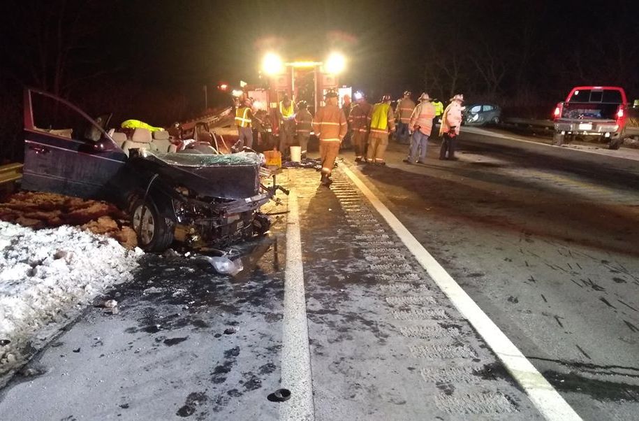 Northfield crash leaves 3 injured