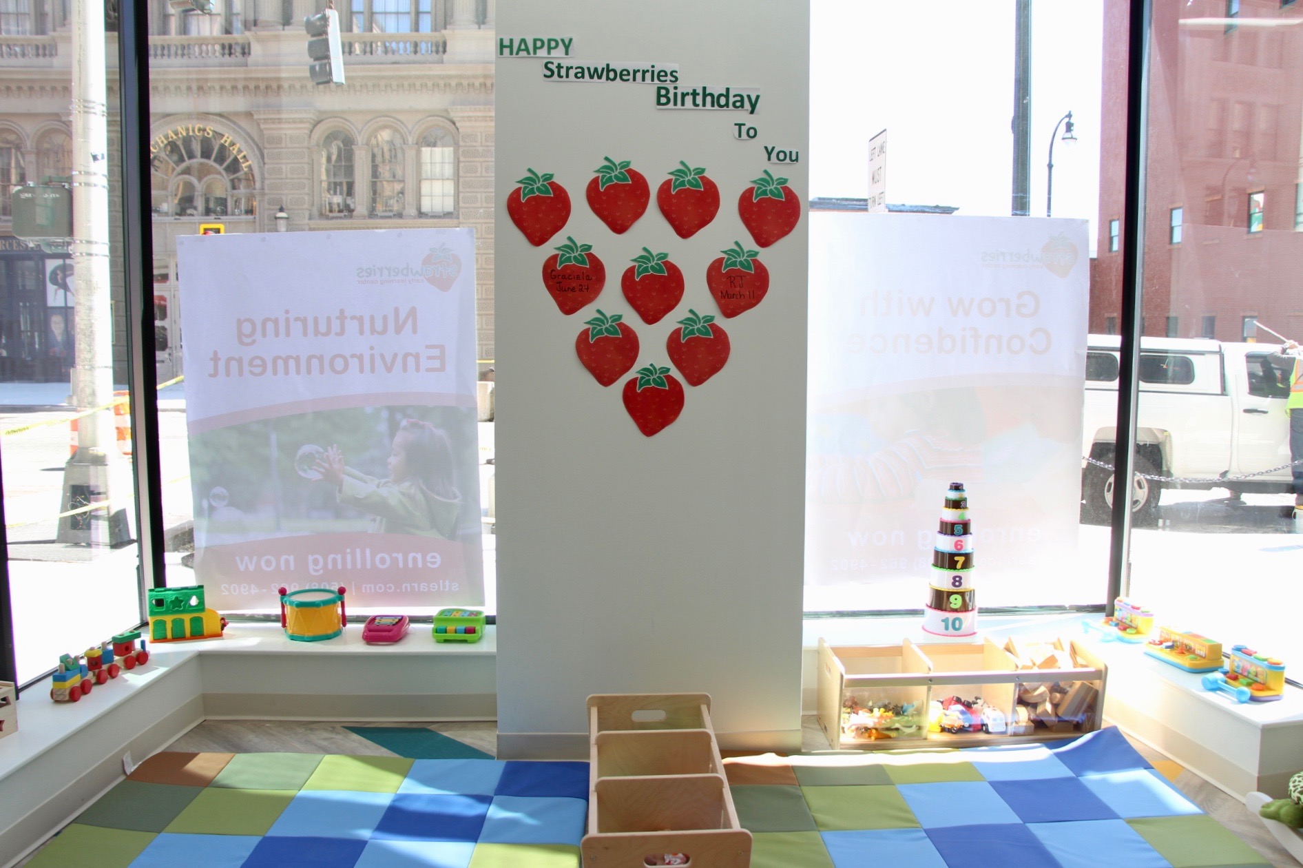 Strawberries Early Learning Center to open in downtown Worcester's Central Building