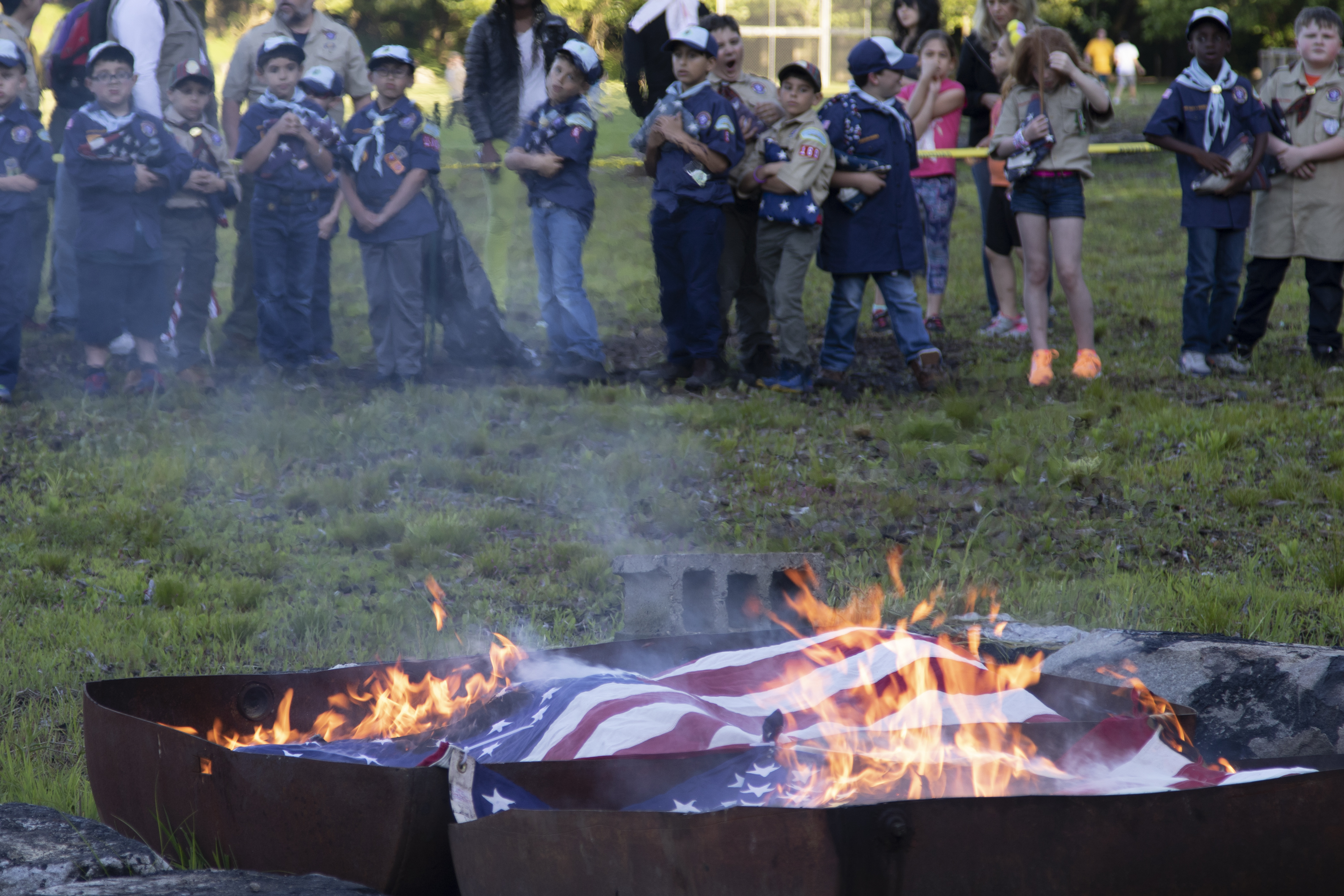 Photos from the Boy Scout Flag Retirement Ceremony - silive.com