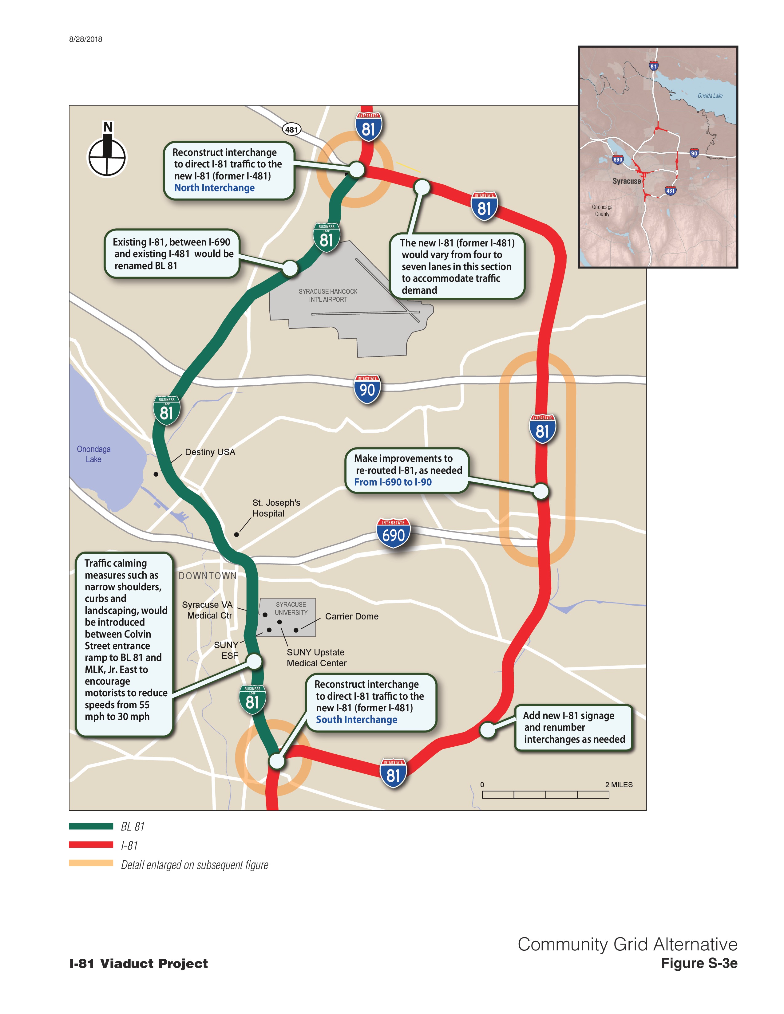 Map Of Route 81 Navigating I-81: Readers Want To See Grid In Detail. Here Are Dot's Maps. -  Syracuse.com